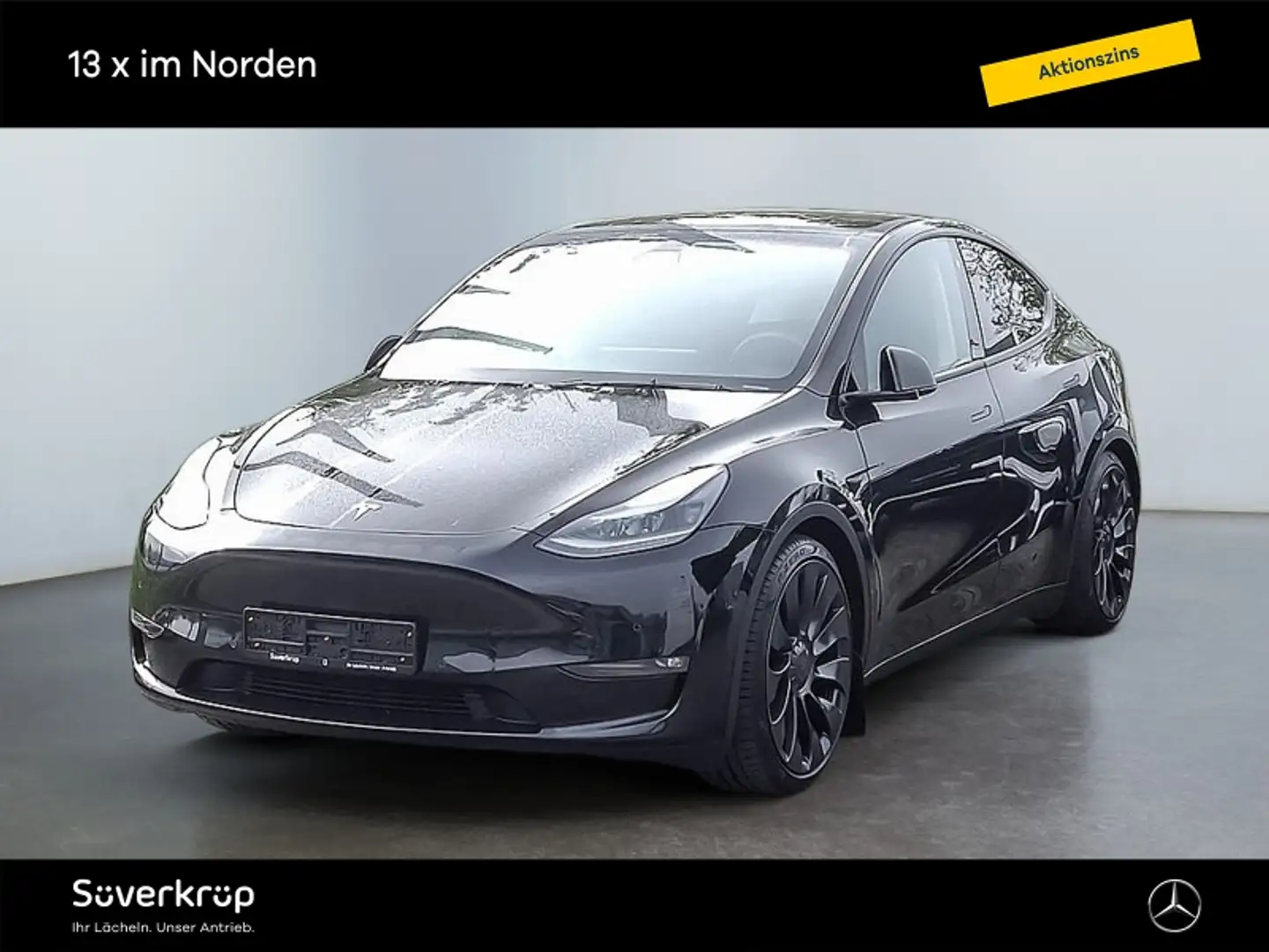 Tesla Y Performance Dual AWD +DISTR PANO KAMERA SHZ Schwarz - 2