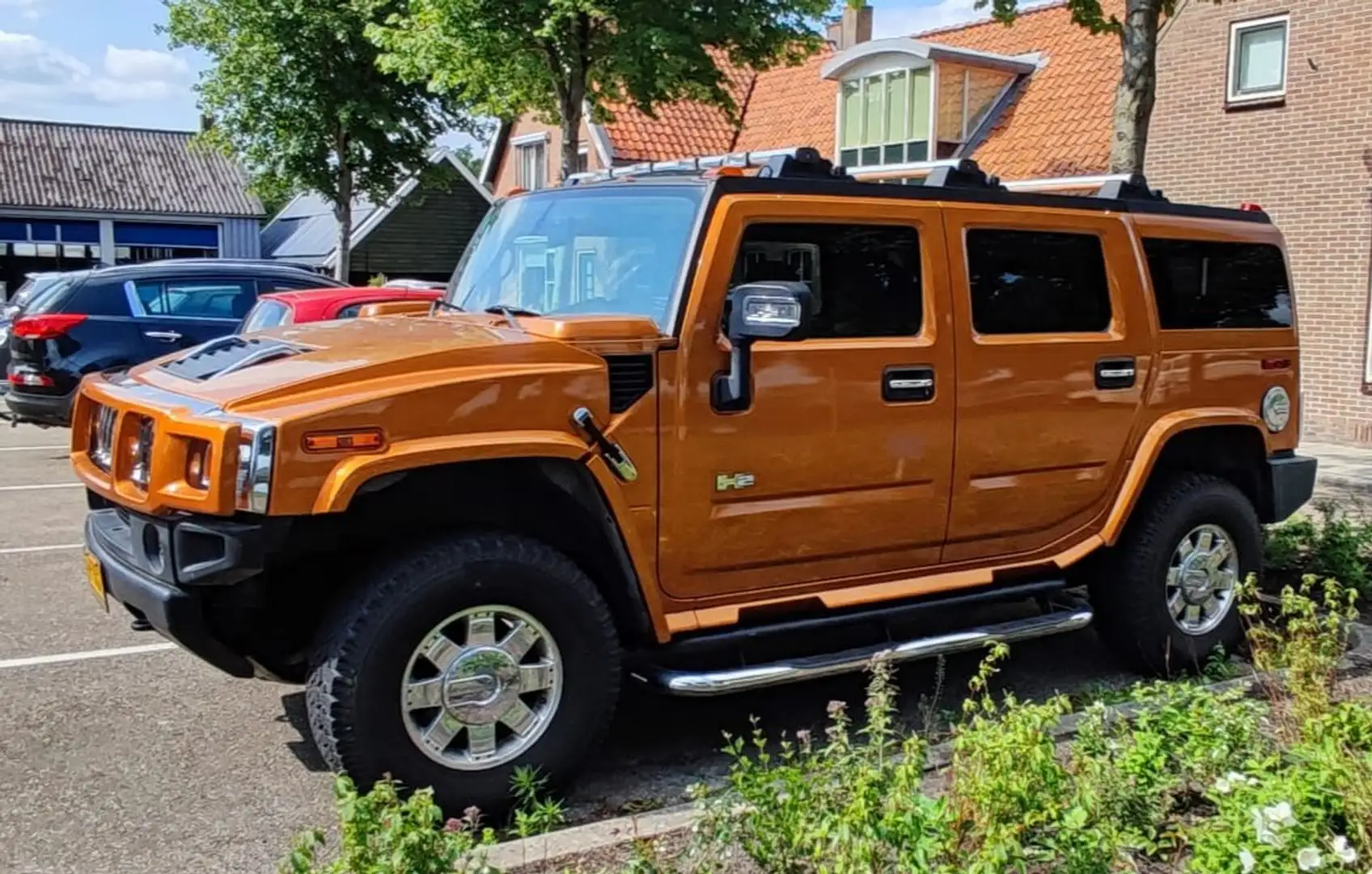 HUMMER H2 V8 Lim. Edition 1of250 Garagen&Sommerfahrzeug Narancs - 2