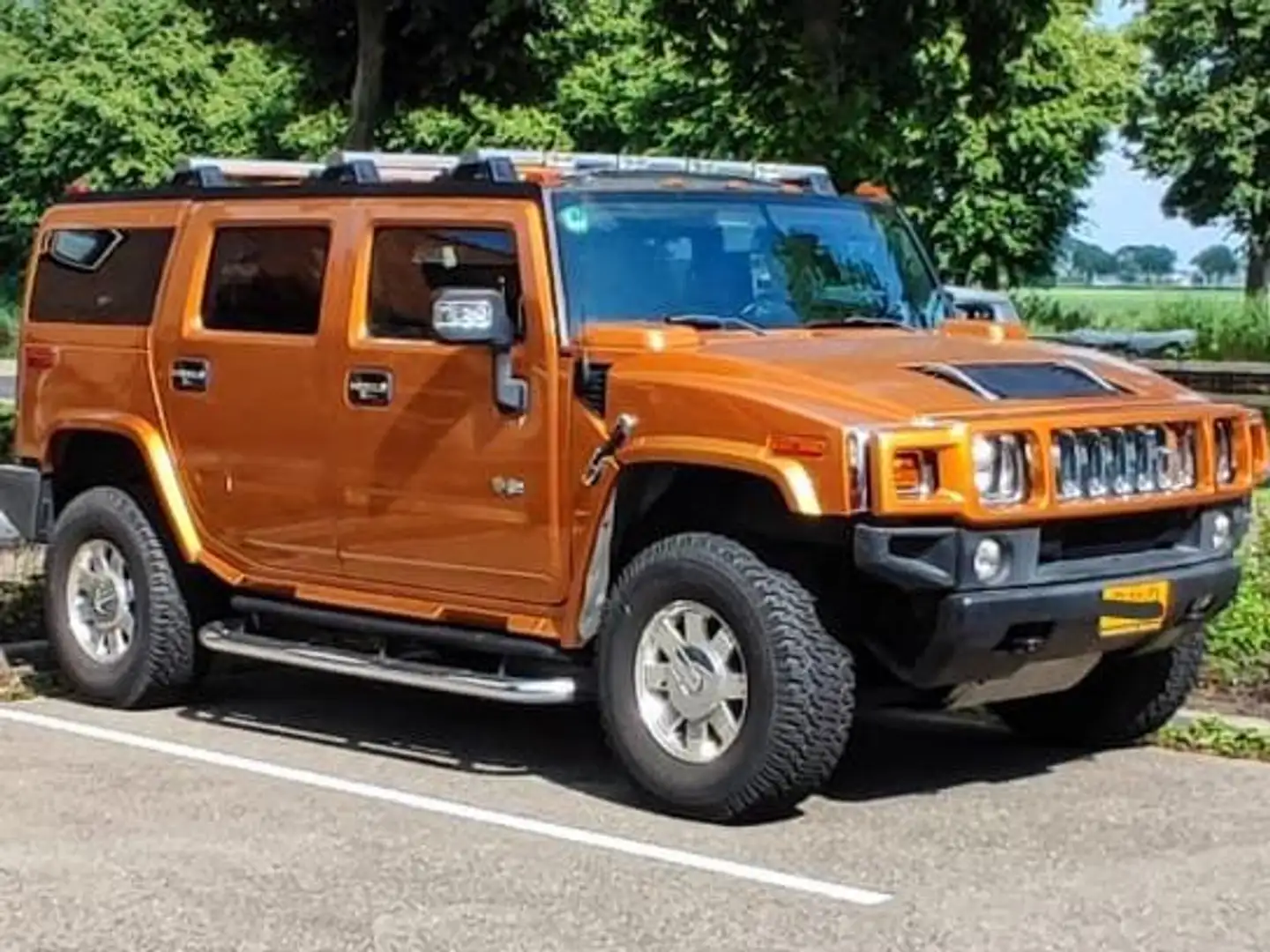 HUMMER H2 V8 Lim. Edition 1of250 Garagen&Sommerfahrzeug Narancs - 1