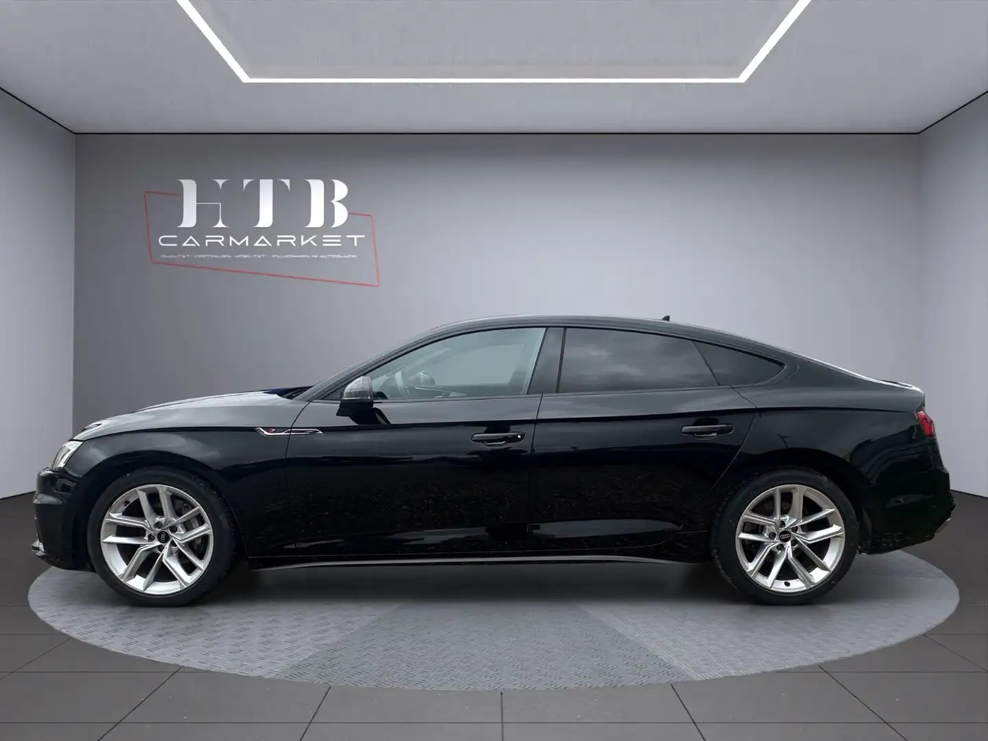 Audi A5 Spb 40 TFSI S line/ViCo/ACC/LED/AHK/CAM Noir - 2
