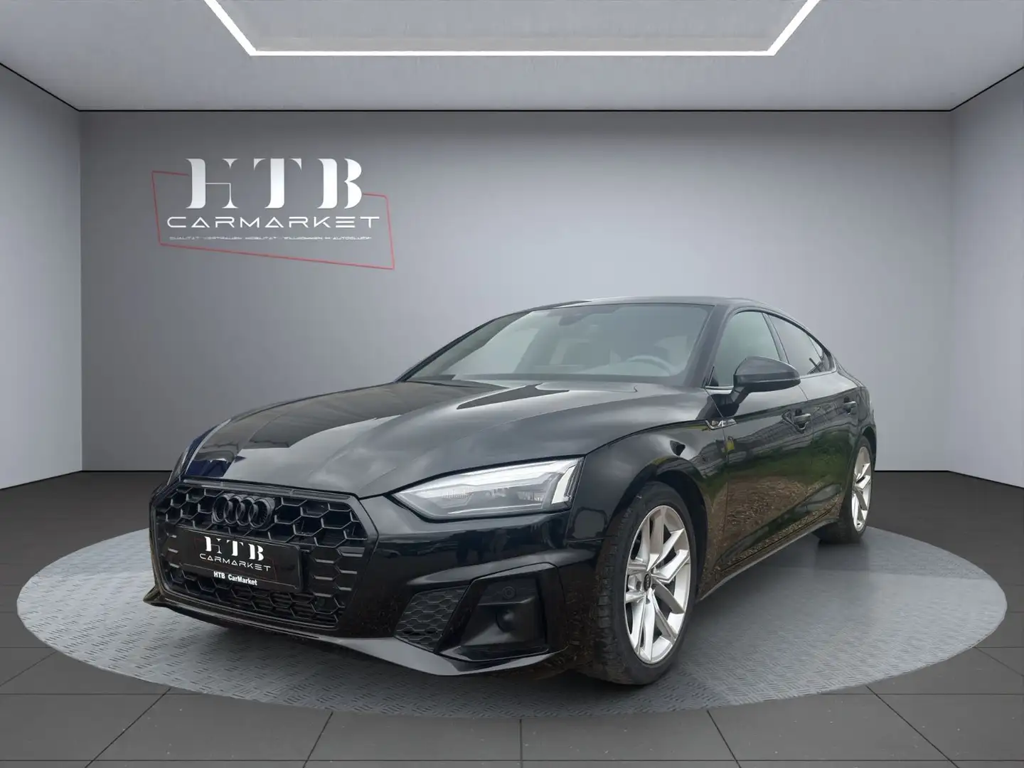 Audi A5 Spb 40 TFSI S line/ViCo/ACC/LED/AHK/CAM Noir - 1