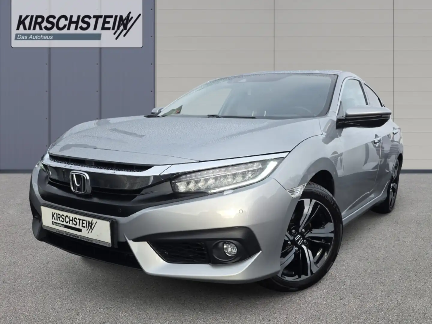 Honda Civic 1.6 i-DTEC Executive AHK WR App DAB PDC ACC Silber - 1