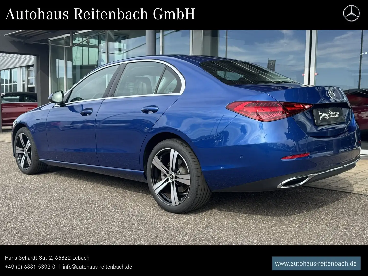 Mercedes-Benz C 180 C180 LIMO AVANTGARDE+LED HALENKUNG+KAMERA+AMBIEN Blau - 2