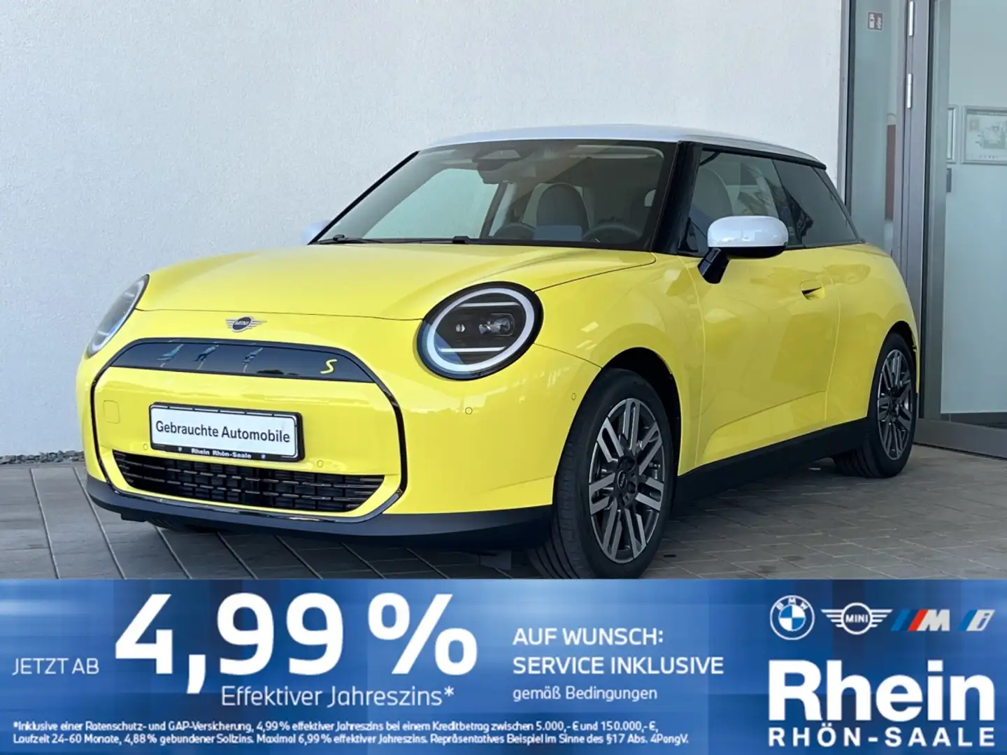 MINI Cooper SE Classic Trim HUD.Pano.Komfort.ParkA. Yellow - 1