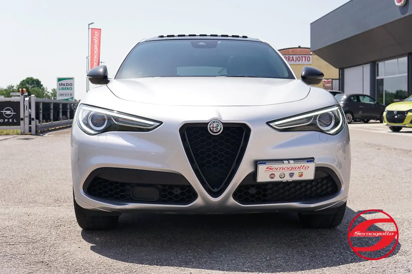 Alfa Romeo Stelvio Stelvio 2.2 210cv Veloce Q4 | TETTO | CRUISE ADATT Argento - 2