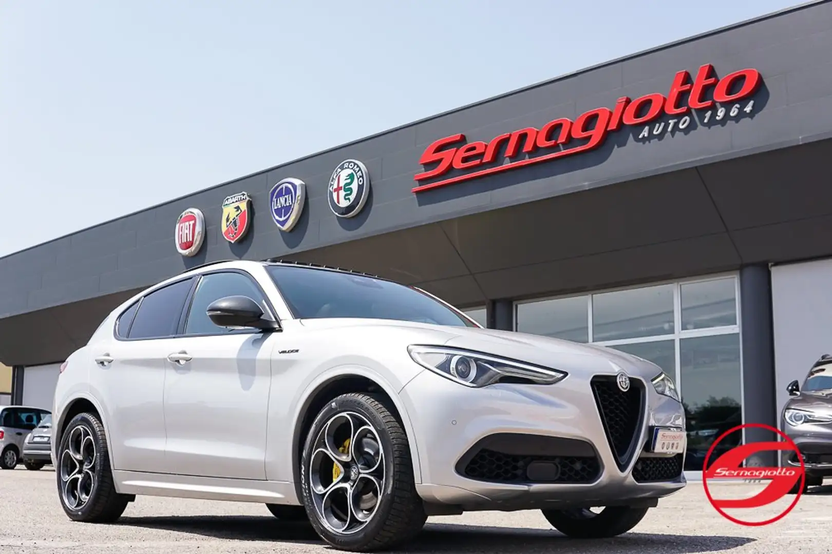 Alfa Romeo Stelvio Stelvio 2.2 210cv Veloce Q4 | TETTO | CRUISE ADATT Argento - 1