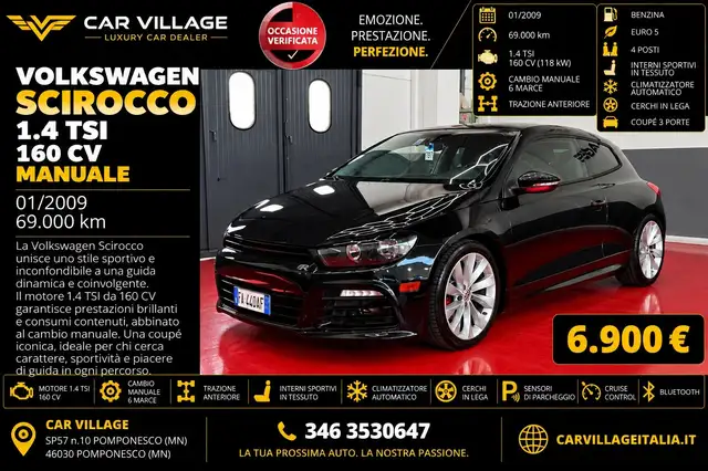 Volkswagen Scirocco Scirocco 1.4 TSI 160CV