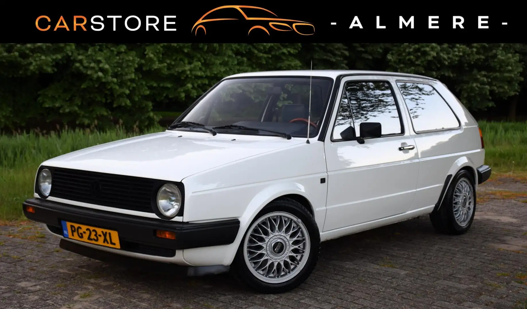 Volkswagen Golf 2.8 VR6*Origineel NL*149Dkm*NAP*BBS*ZEER NETJES!!! Blanco - 1