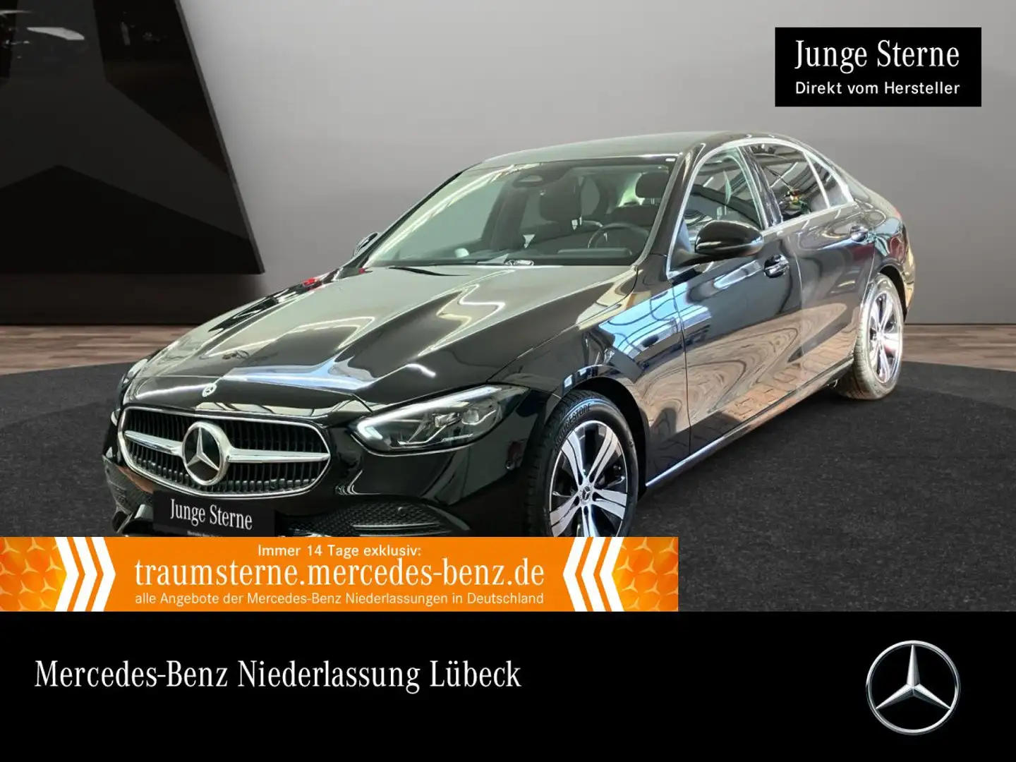 Mercedes-Benz C 180 AVANTG+AHK+LED+KAMERA+TOTW+KEYLESS+9G Noir - 1
