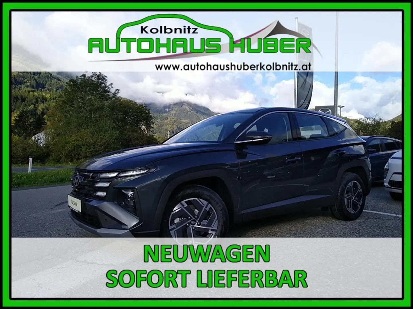 Hyundai TUCSON NX4 Edition 35 1,6 T-GDi 2WD Grün - 1