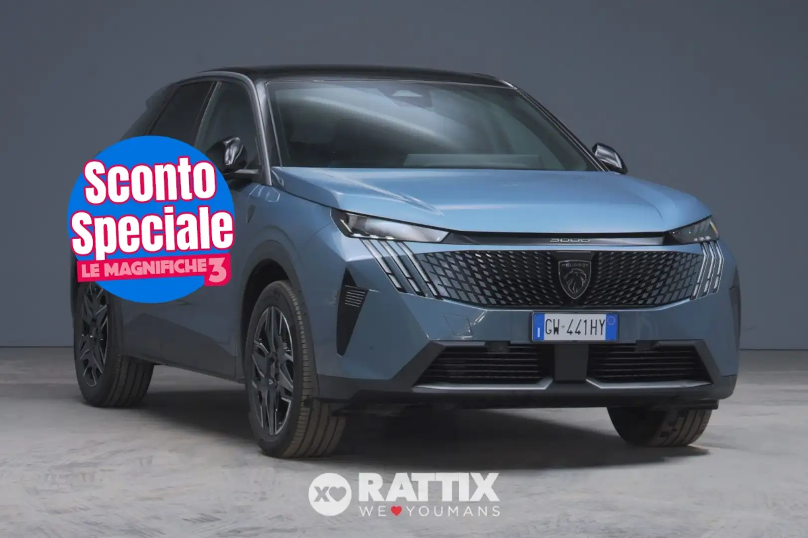 Peugeot 3008 1.2 Hybrid 145CV GT e-DCS6 Blu/Azzurro - 1