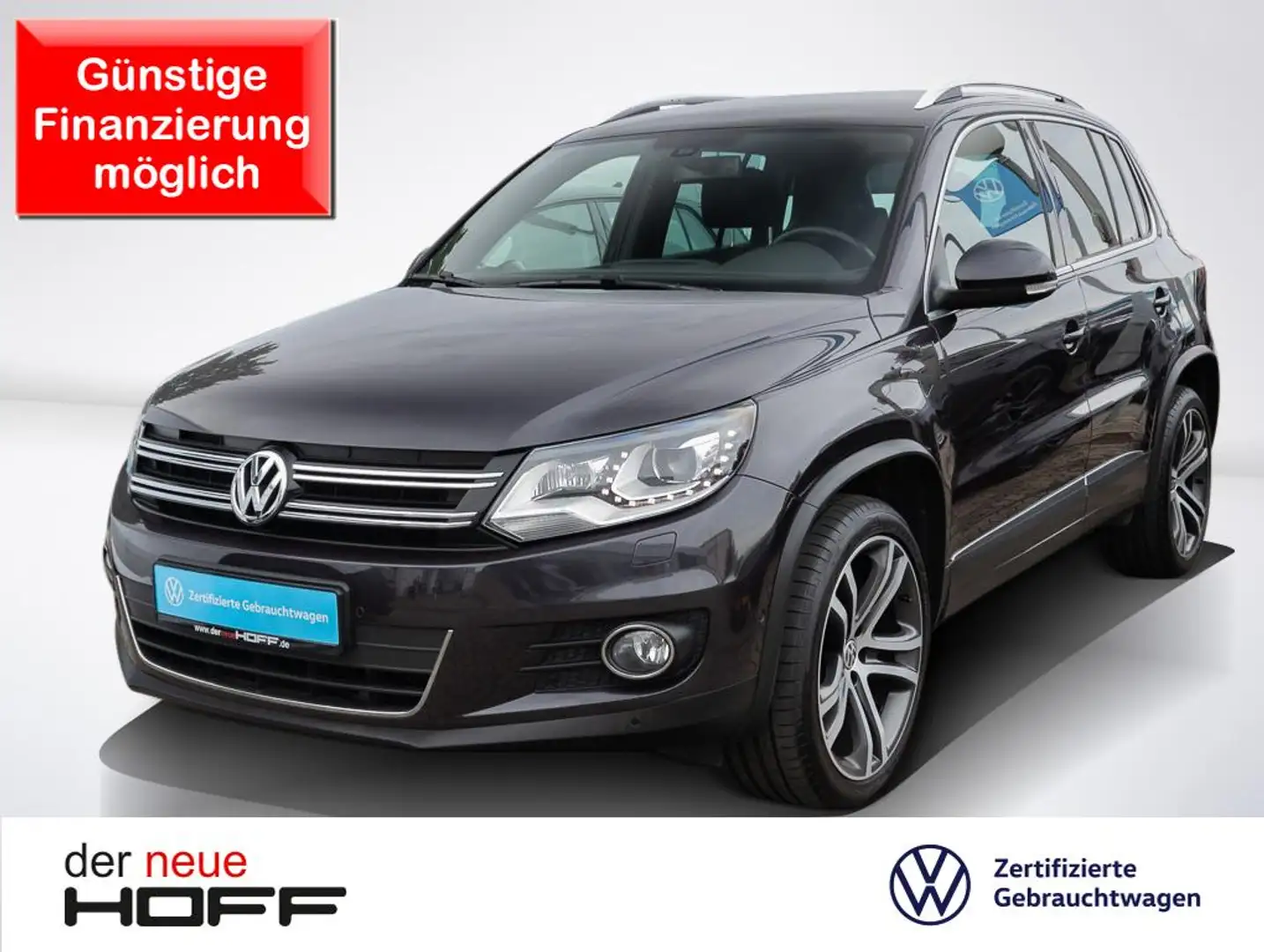 Volkswagen Tiguan 2.0 TDI BMT Lounge Sport & Style Xenon AHK Kamera Gris - 1