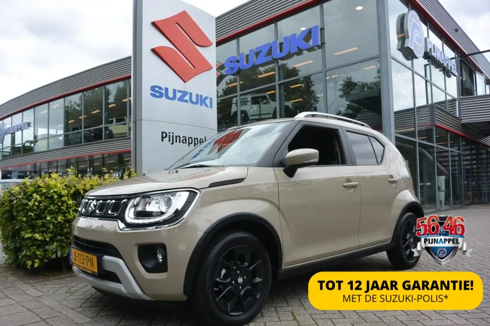 Suzuki Ignis 1.2 Style AUTOMAAT CVT 5-deurs Airco/Cruise contro Bruin - 1