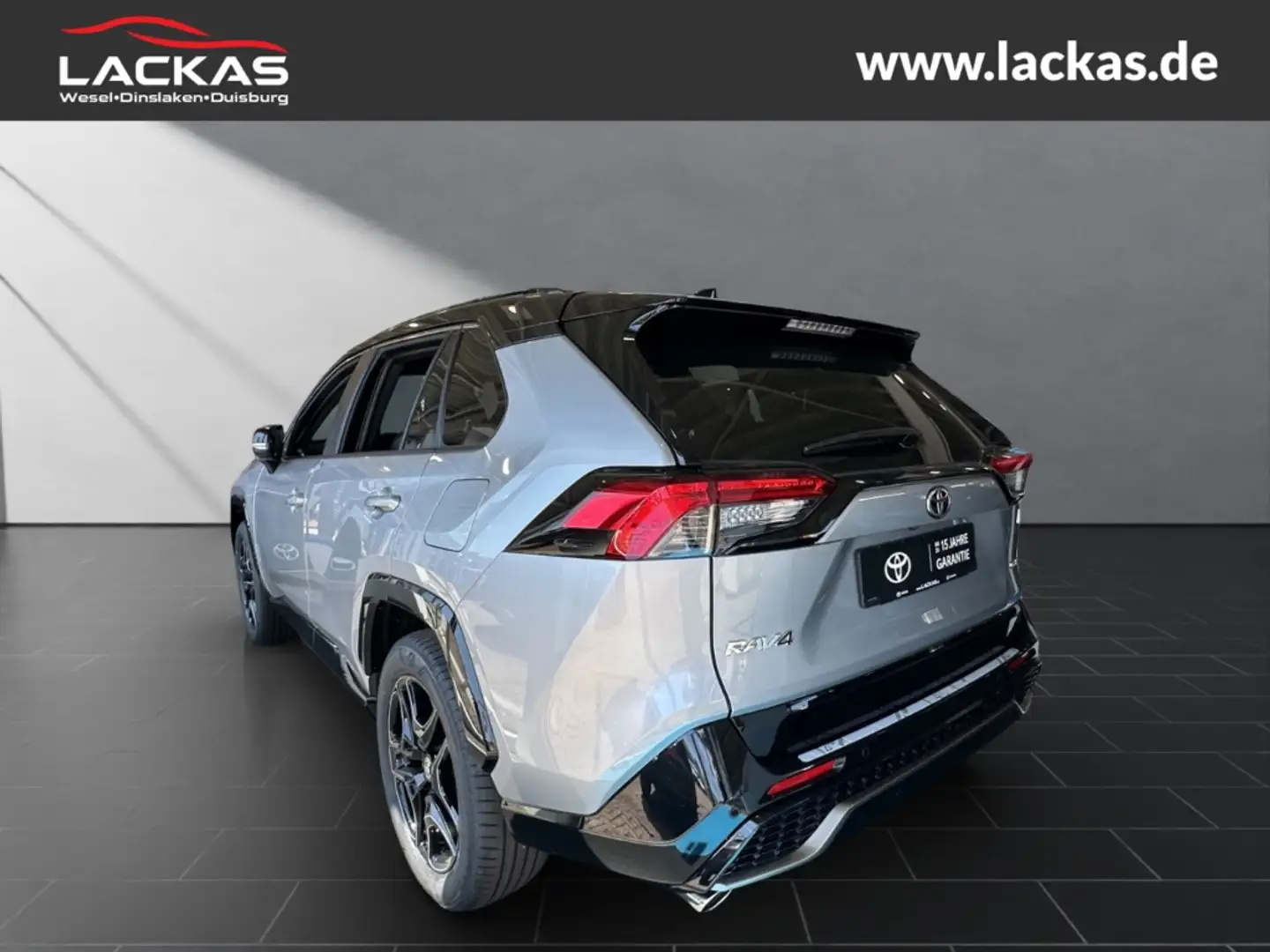Toyota RAV 4 PLUG-IN HYBRID GR SPORT*CARPLAY*TEILLEDER Silber - 2