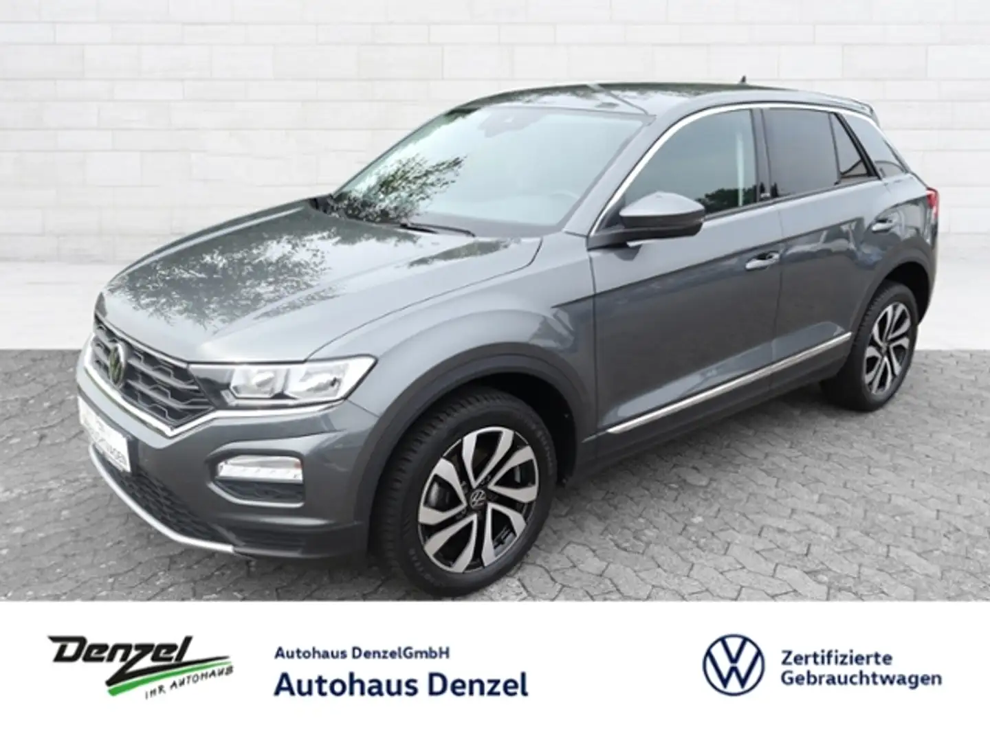 Volkswagen T-Roc "ACTIVE" 1.0 TSI AHK/STANDHZG Grau - 1