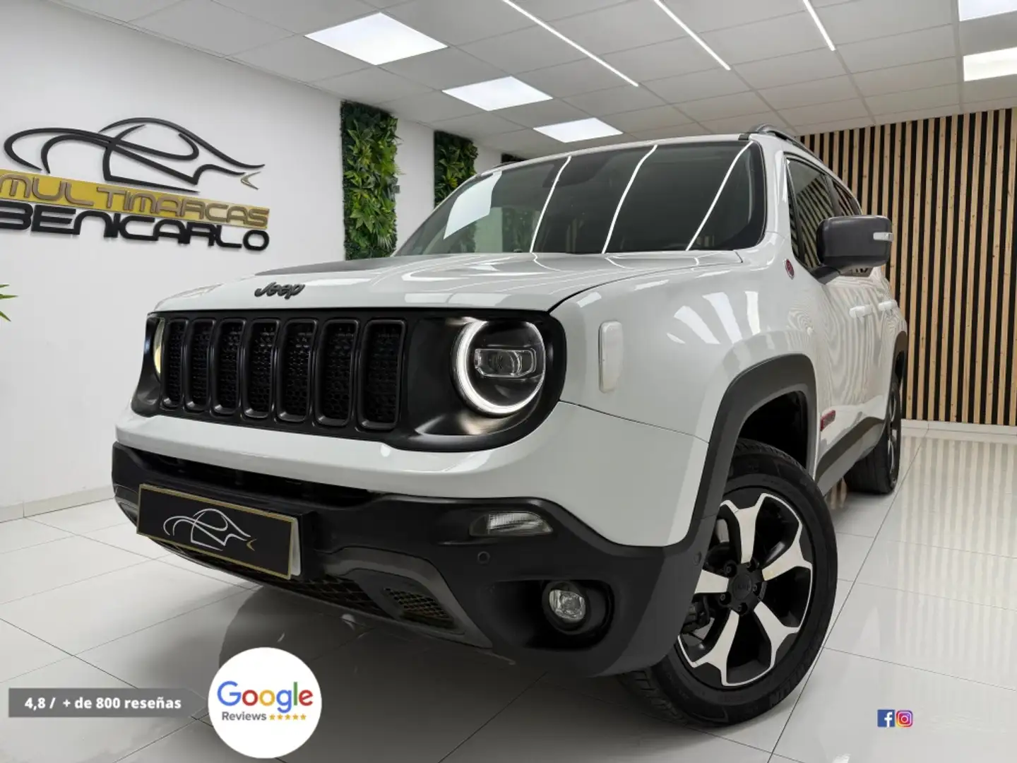 Jeep Renegade 2.0Mjt Trailhawk 4x4 ADLow Aut. 125kW Blanco - 2