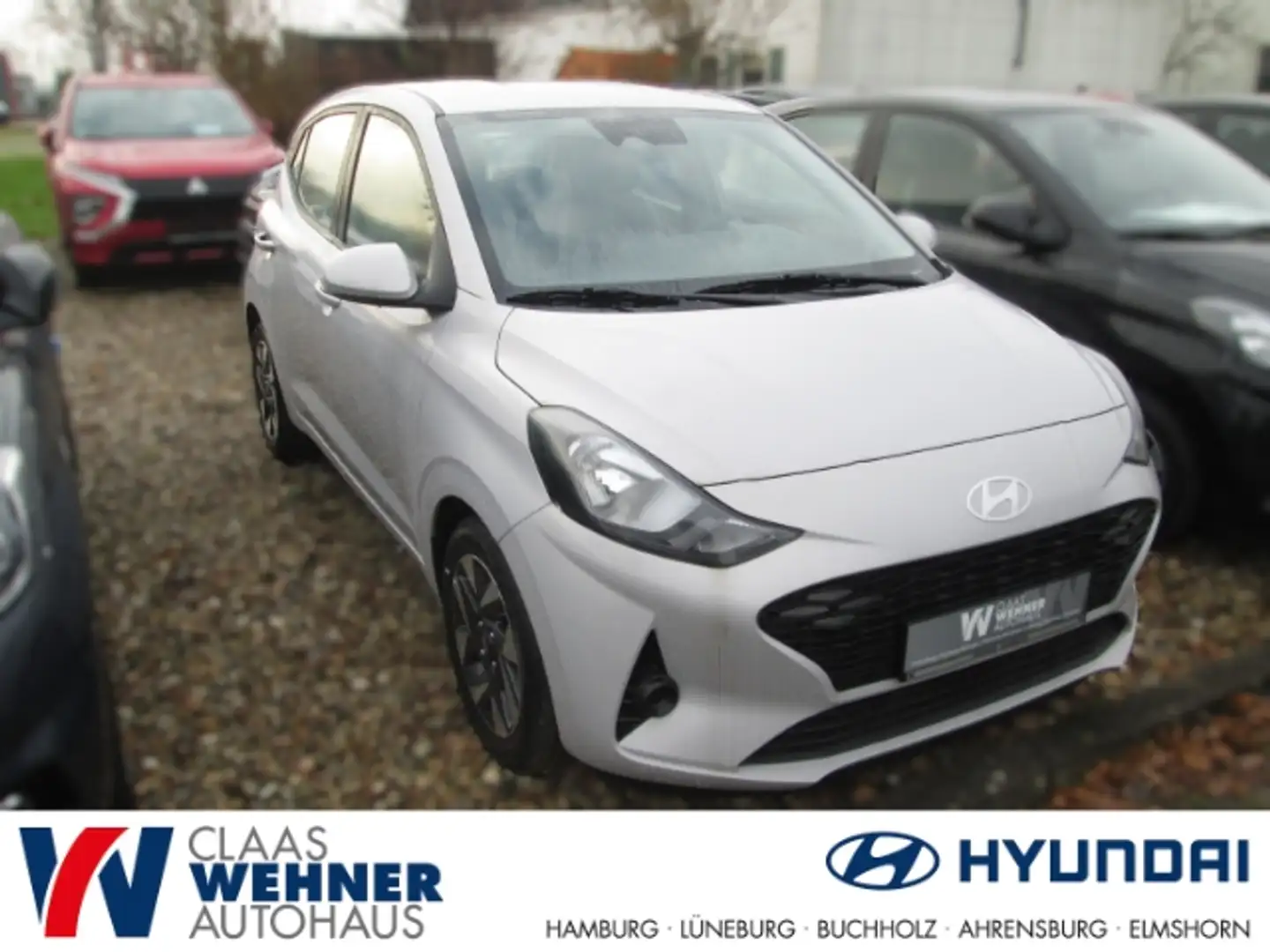 Hyundai i10 Trend Shz Kamera Navi Android Apple CarPlay Grigio - 1