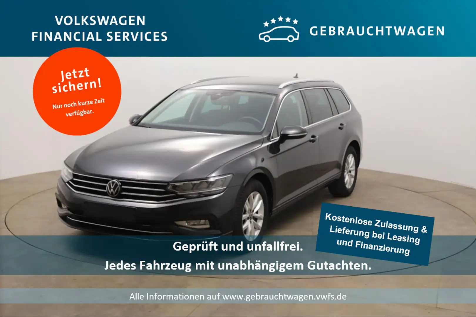 Volkswagen Passat Variant Business 1.5 TSI DSG AHK*RFK*PDC Grigio - 1
