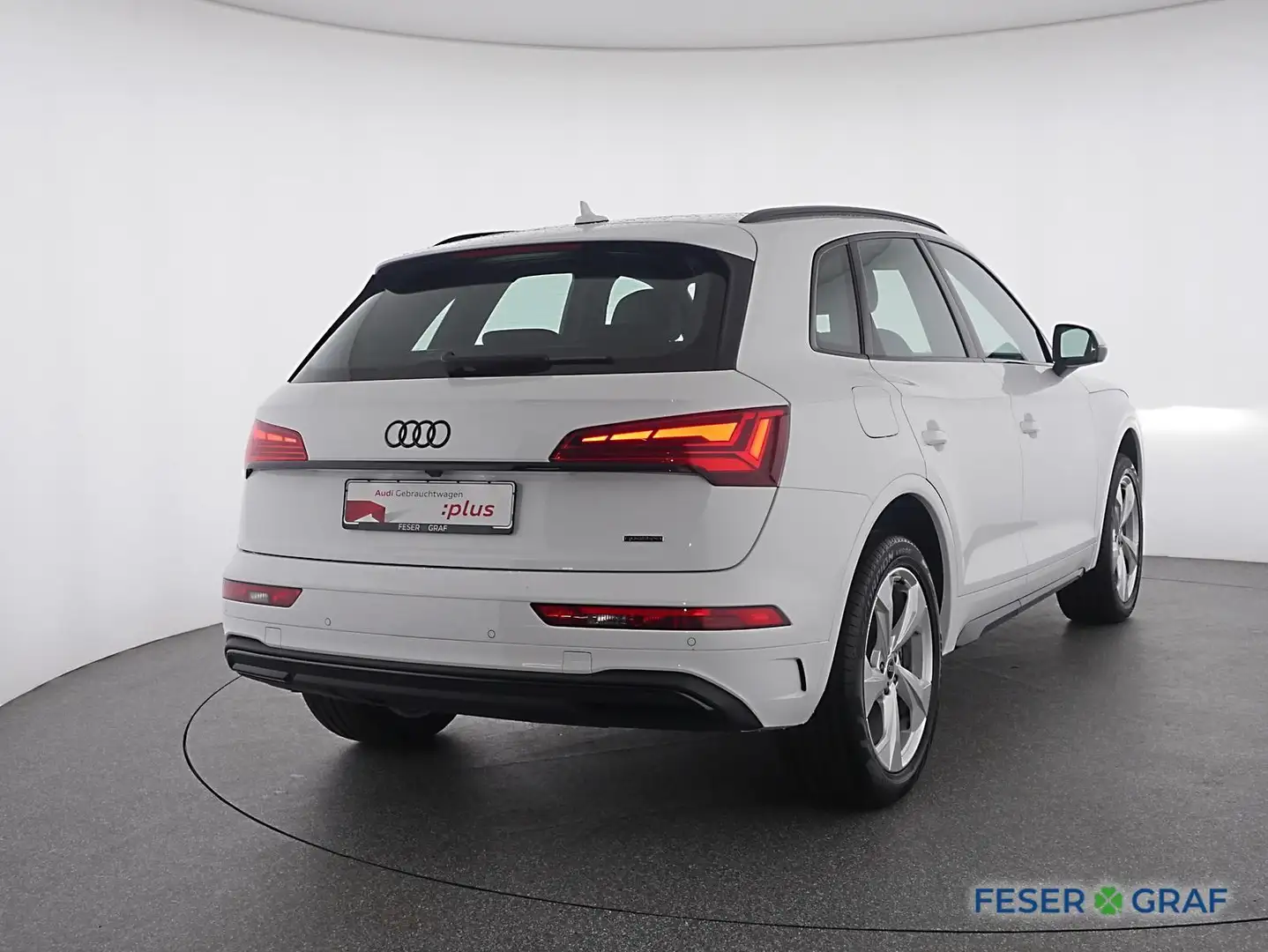 Audi Q5 40 TFSI qu S tronic S Line Int Leder,Navi,LED Weiß - 2