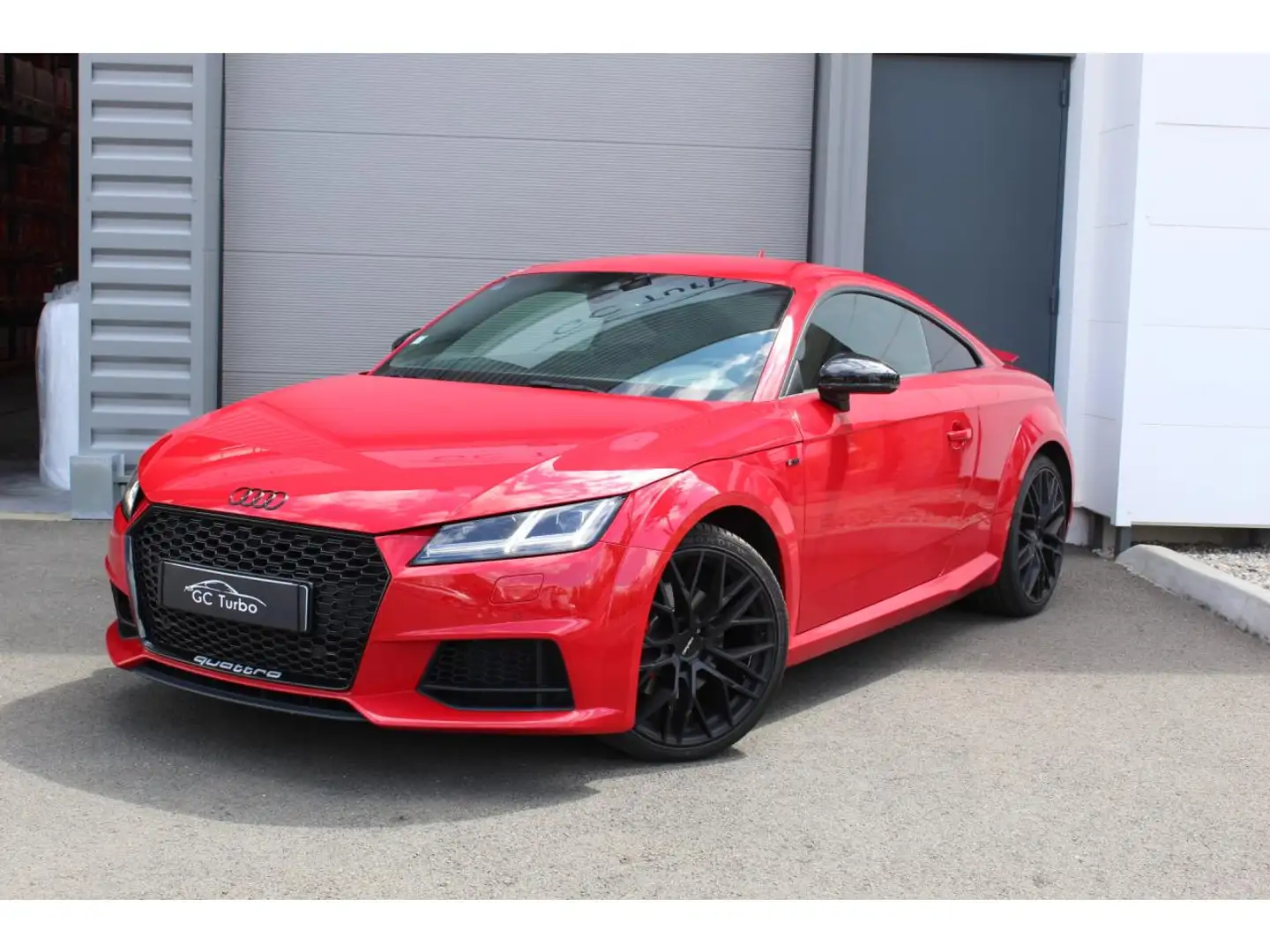 Audi TT Coupé Quattro 2.0 TFSI - 230 - BV S-tronic  COUPE  Rouge - 1
