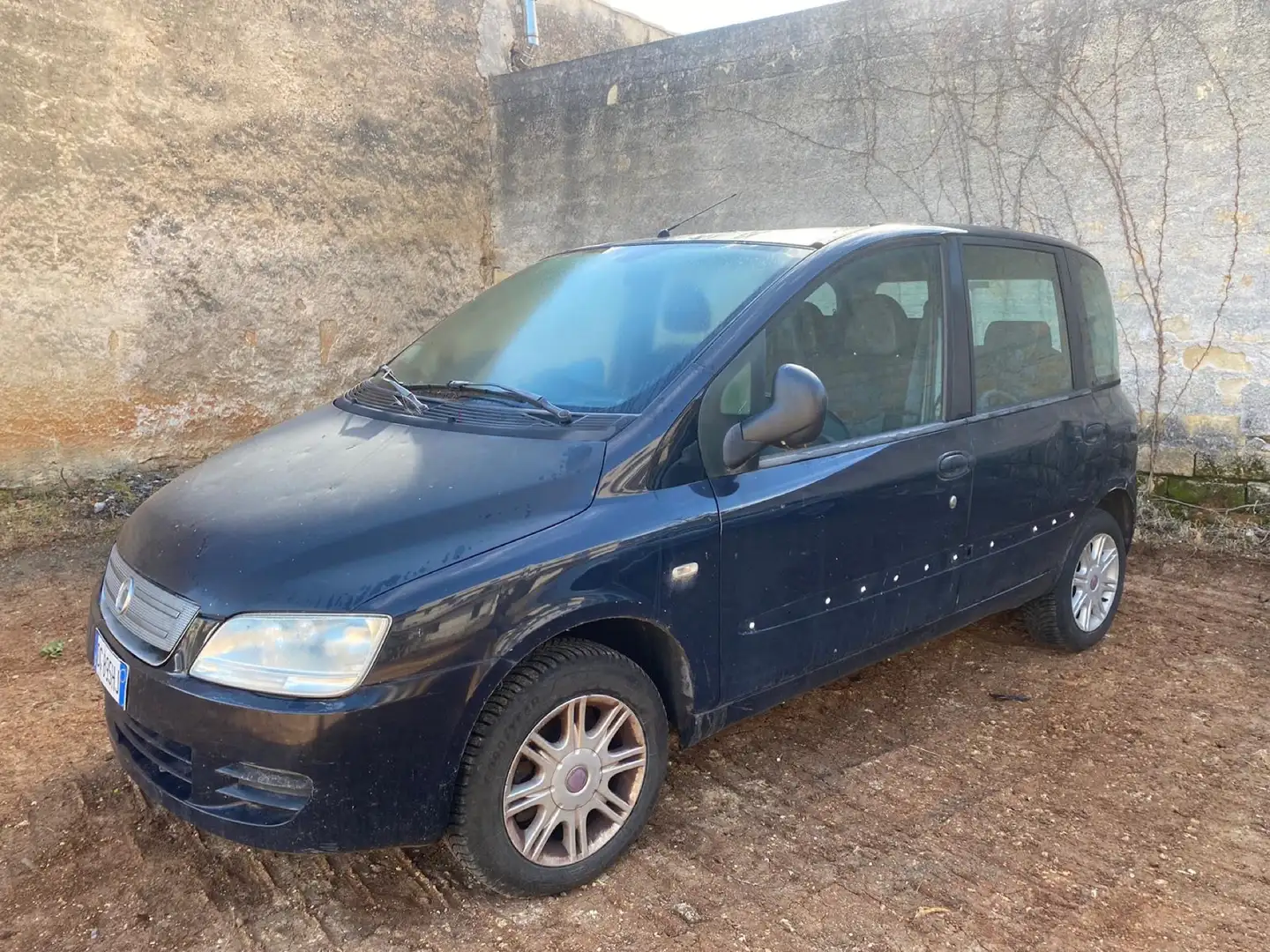 Fiat Multipla 1.6 16v natural power Dynamic Modrá - 1