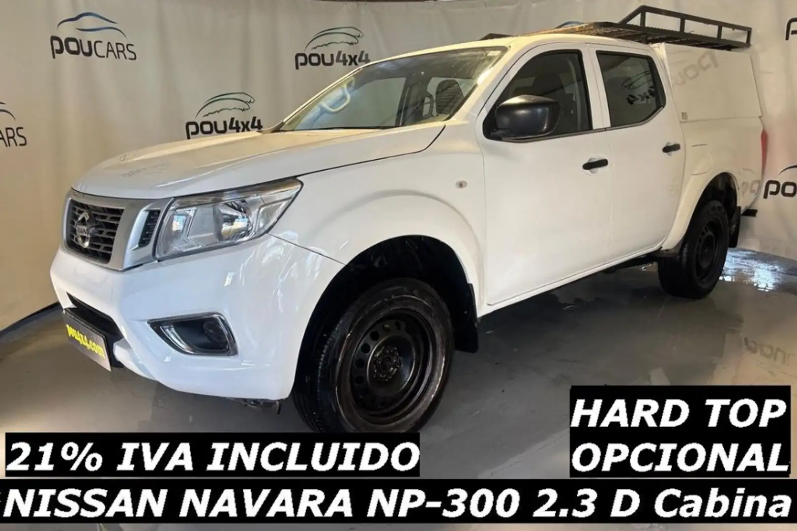 Nissan Navara 2.3dCi Doble Cabina Tekna 190 Blanco - 1