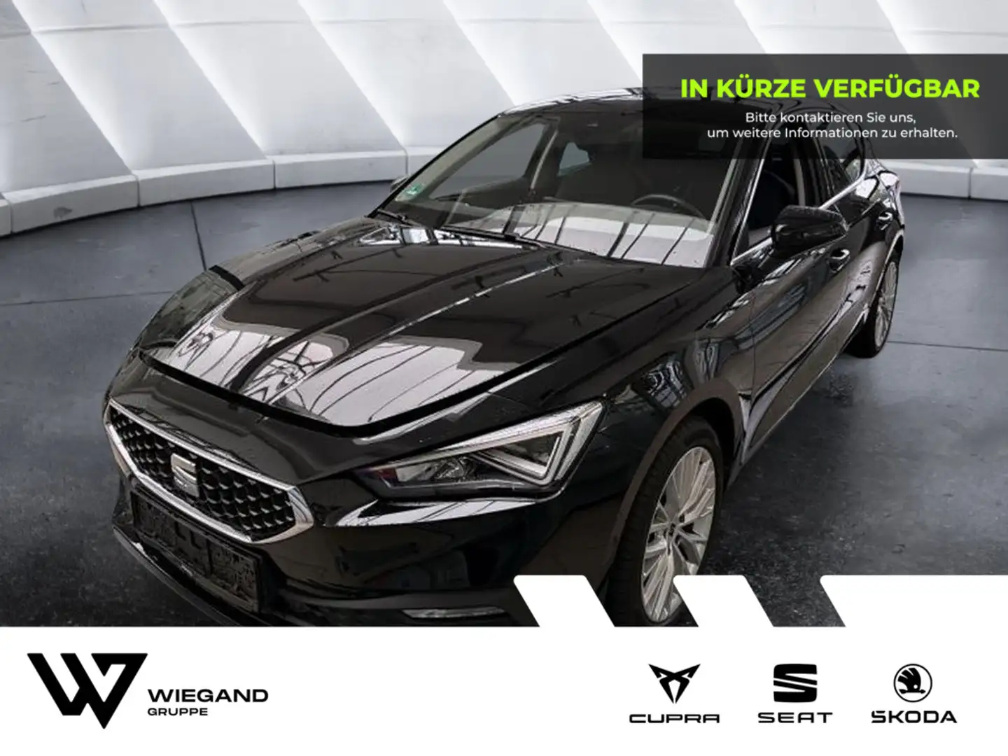 SEAT Leon 1.5 eTSI Xcellence KAMERA NAVI ACC LED Schwarz - 1