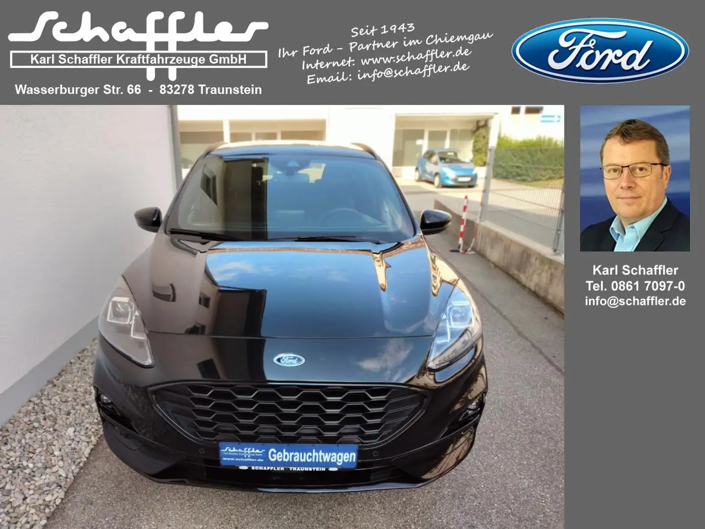 Ford Kuga ST-Line X Schwarz - 2