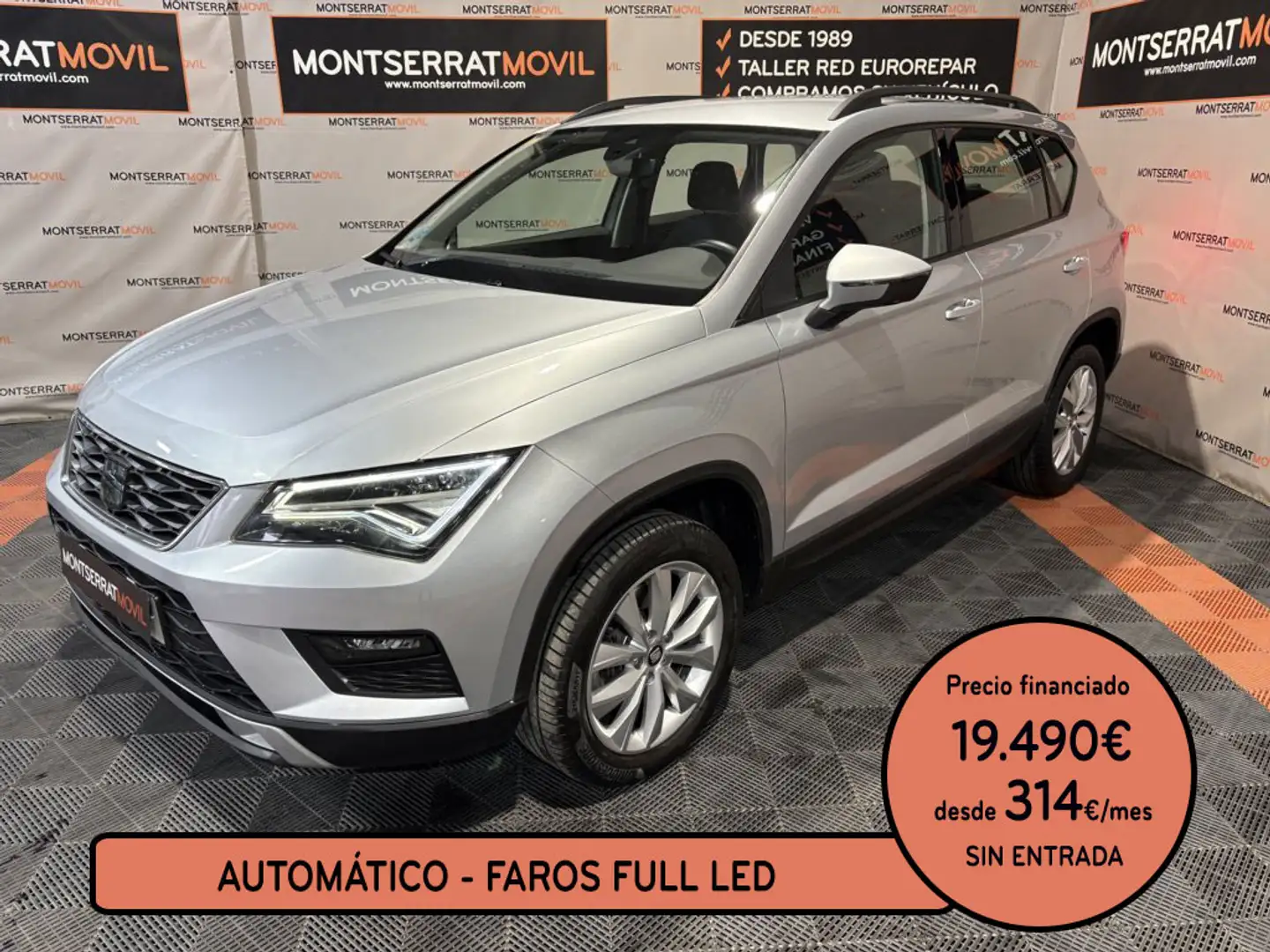 SEAT Ateca 2.0TDI CR S&S Style DSG 150 Argent - 1