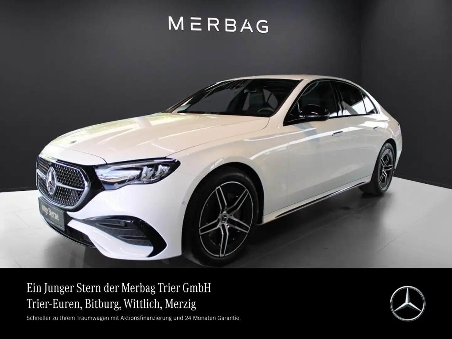 Mercedes-Benz E 200 *AMG Night Burmester4D Nav Distro LED RFK Weiß - 1