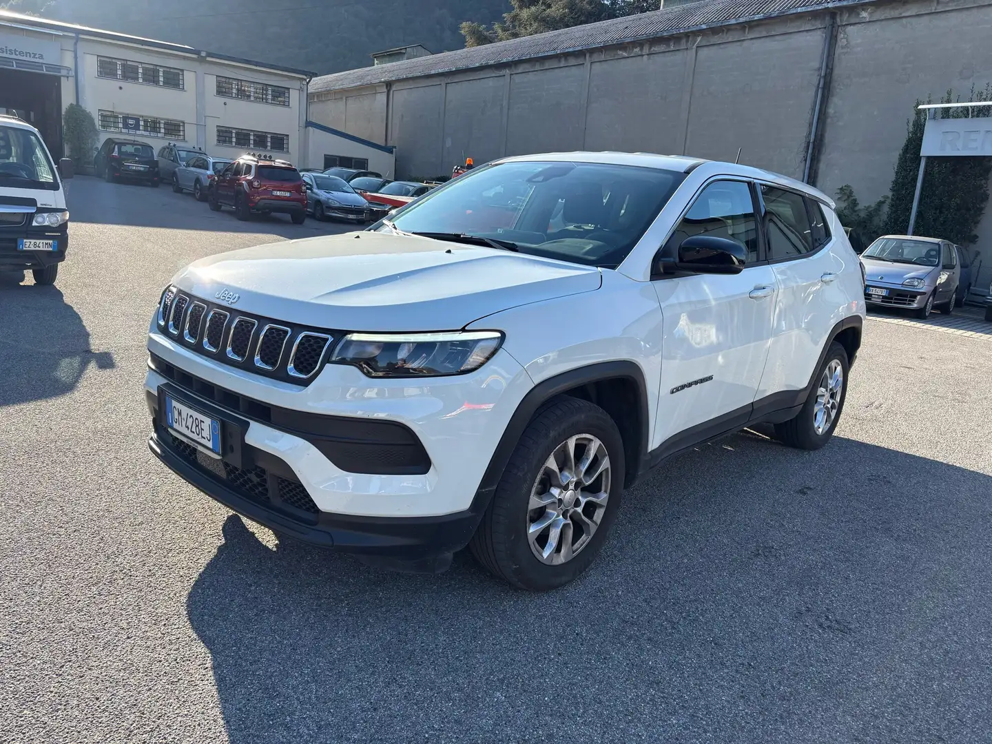 Jeep Compass 1.5 turbo t4 mhev Longitude 2wd 130cv dct Bianco - 1