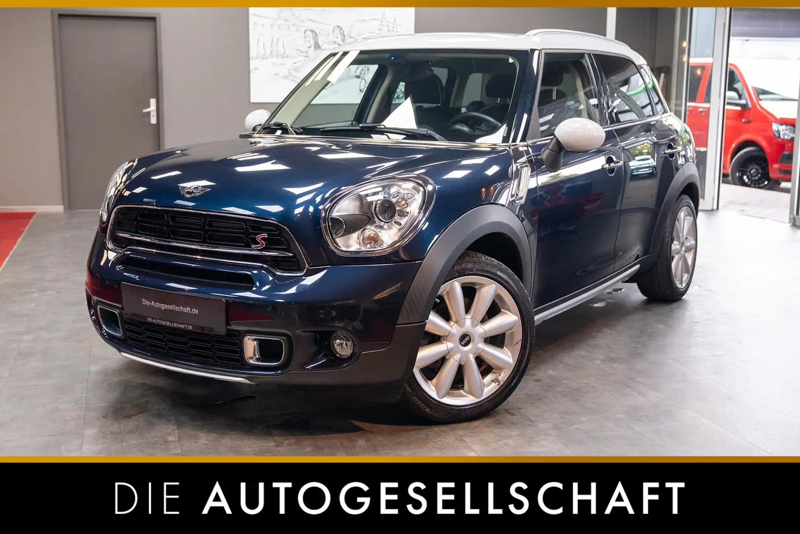 MINI Cooper S Countryman Countryman Cooper S All4*Bi-XENON*NAVI*LEDER*2.HD* Blau - 1