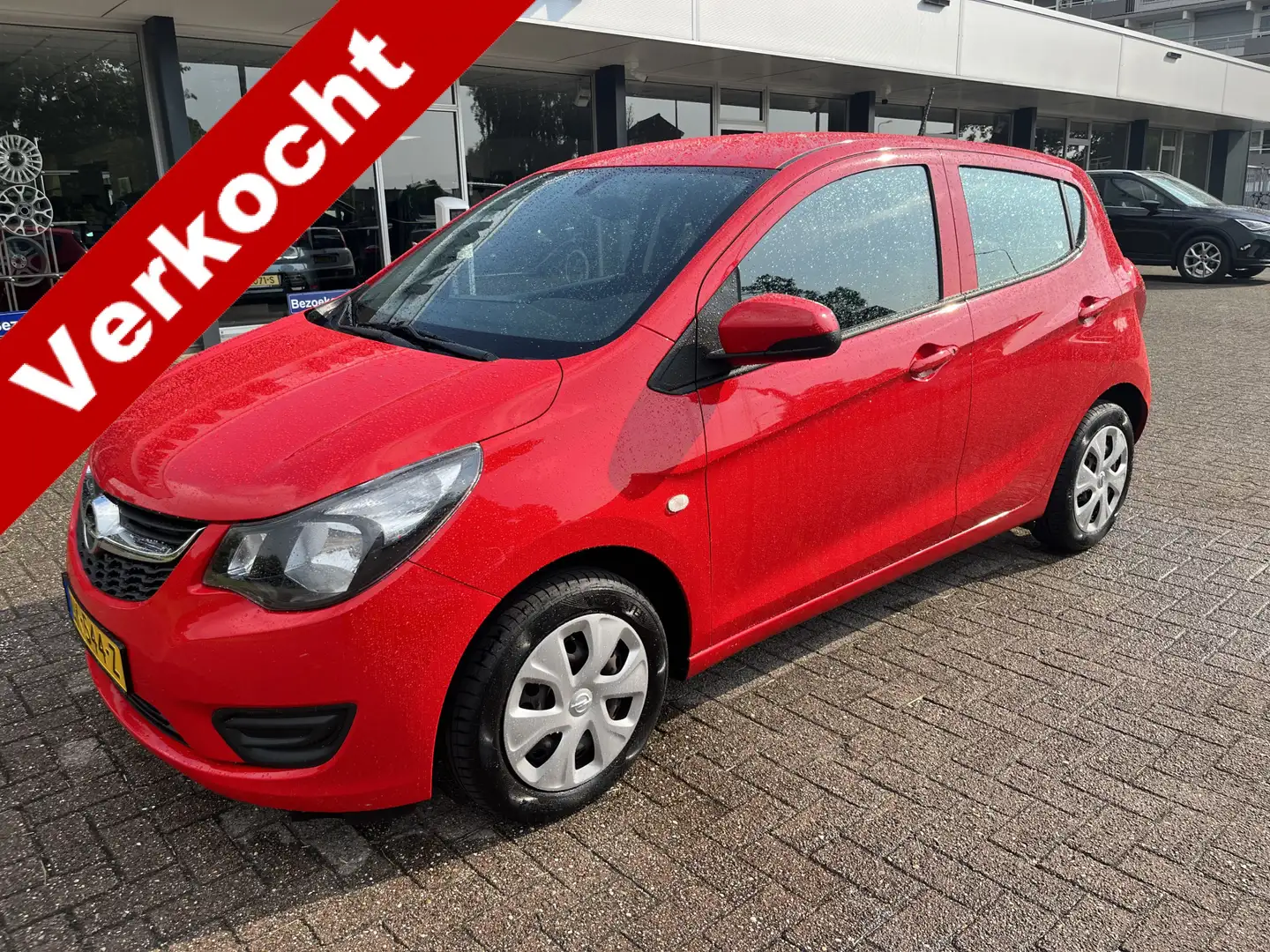 Opel Karl 1.0 ecoFLEX Edition Cruise Airco Nap Rouge - 1