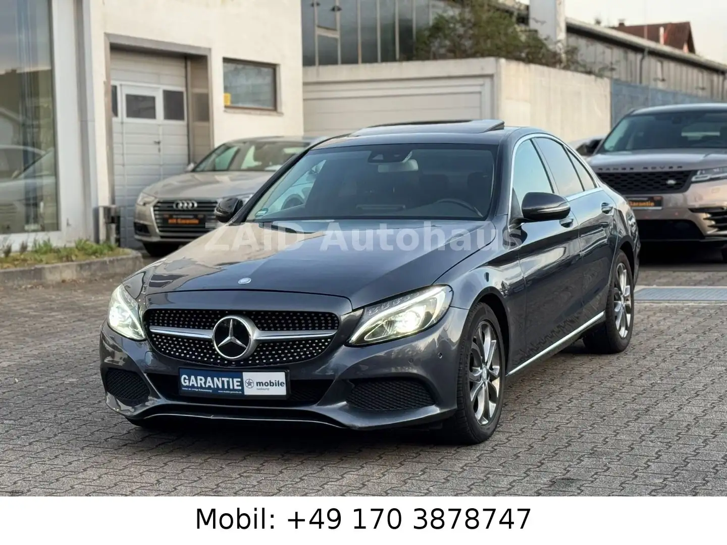 Mercedes-Benz C 200 C -Klasse Lim. C200 d G-Tronic Plus*Schiebedach Grau - 1