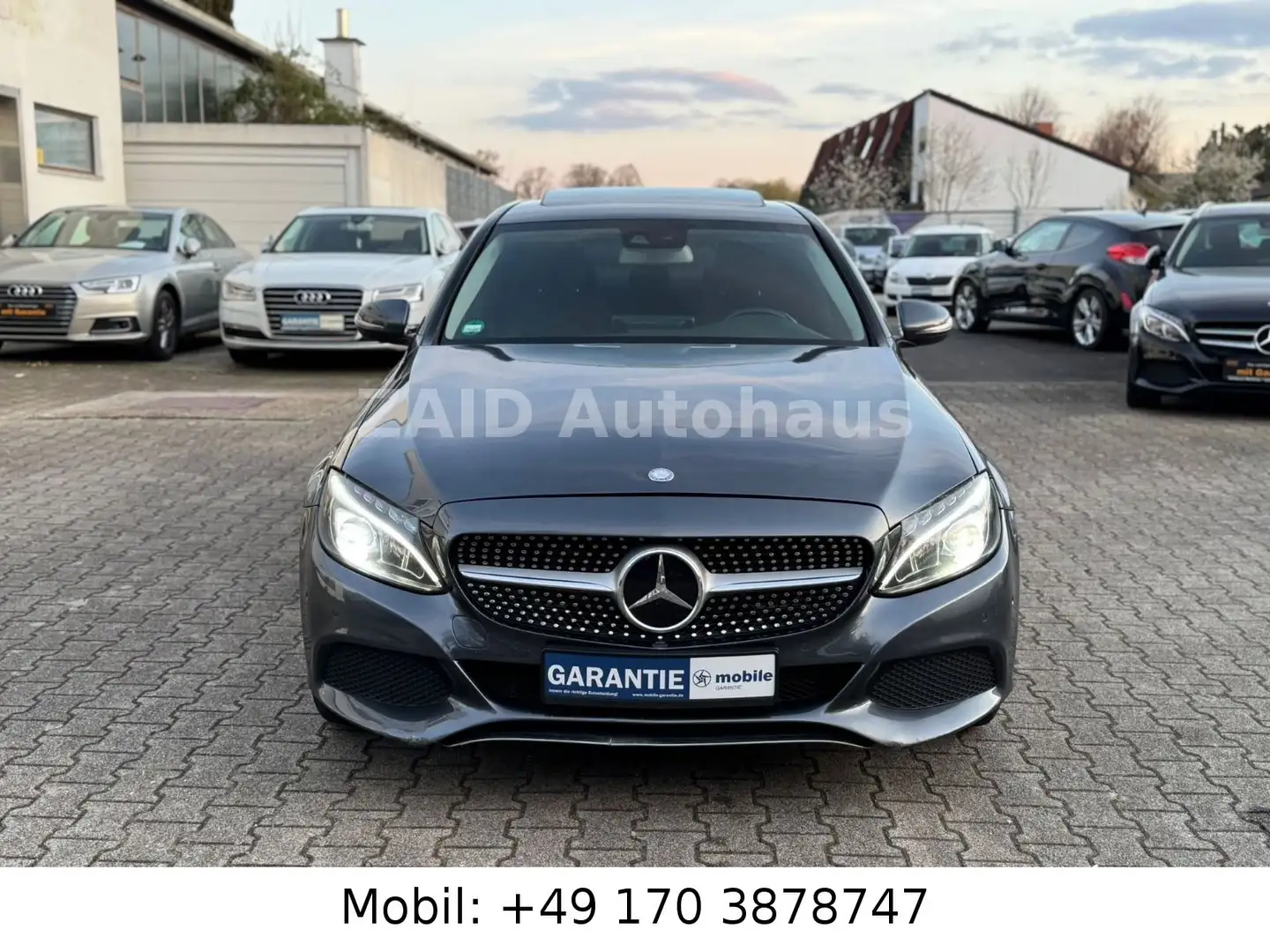 Mercedes-Benz C 200 C -Klasse Lim. C200 d G-Tronic Plus*Schiebedach Grau - 2