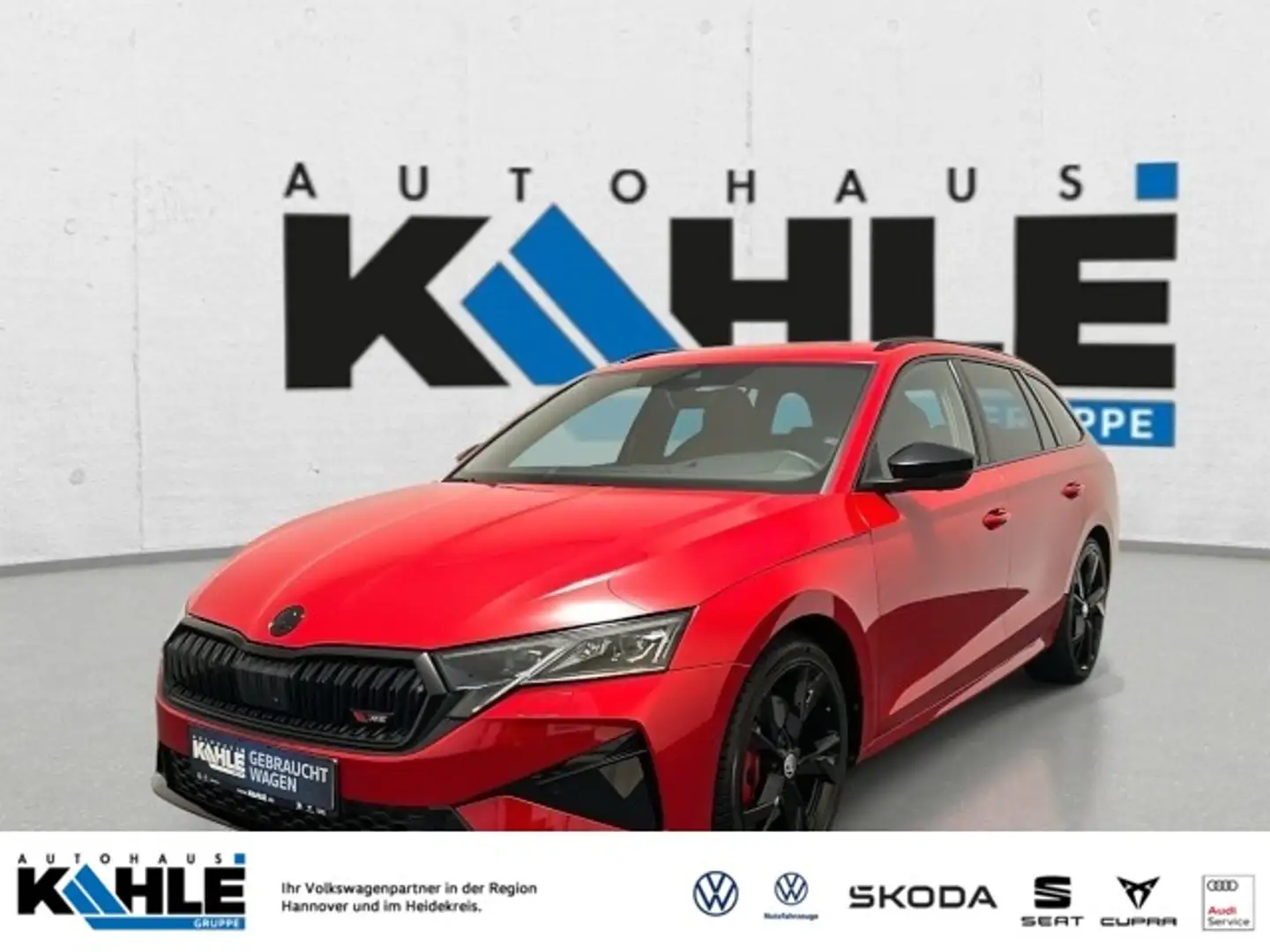 Skoda Octavia Combi RS 2.0 TFSI DSG Klima Navi Einparkhilfe Rot - 1