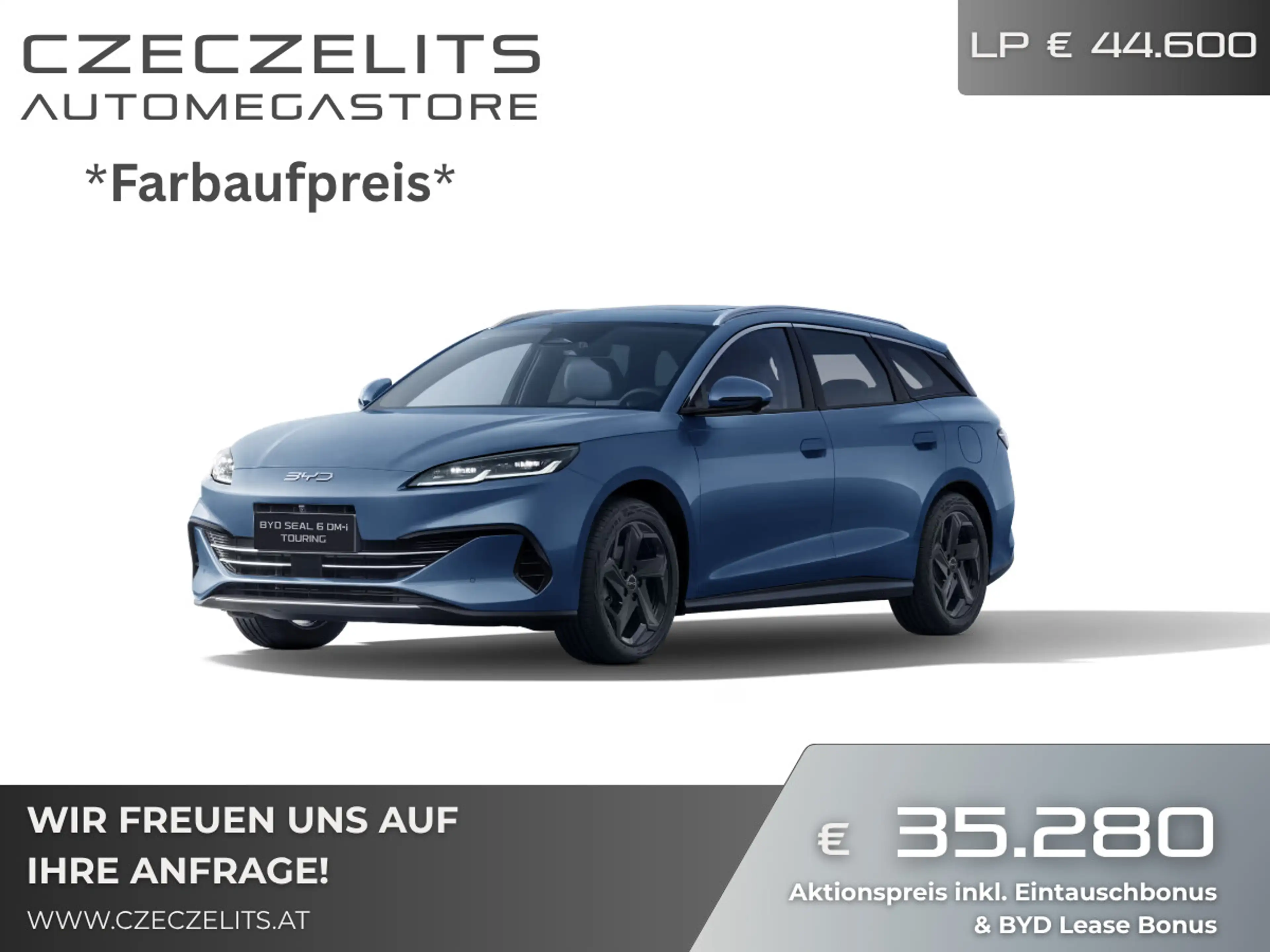 BYD Seal 6 DM-i Touring PHEV 19kWh Comfort Österreich Paket — photo 3