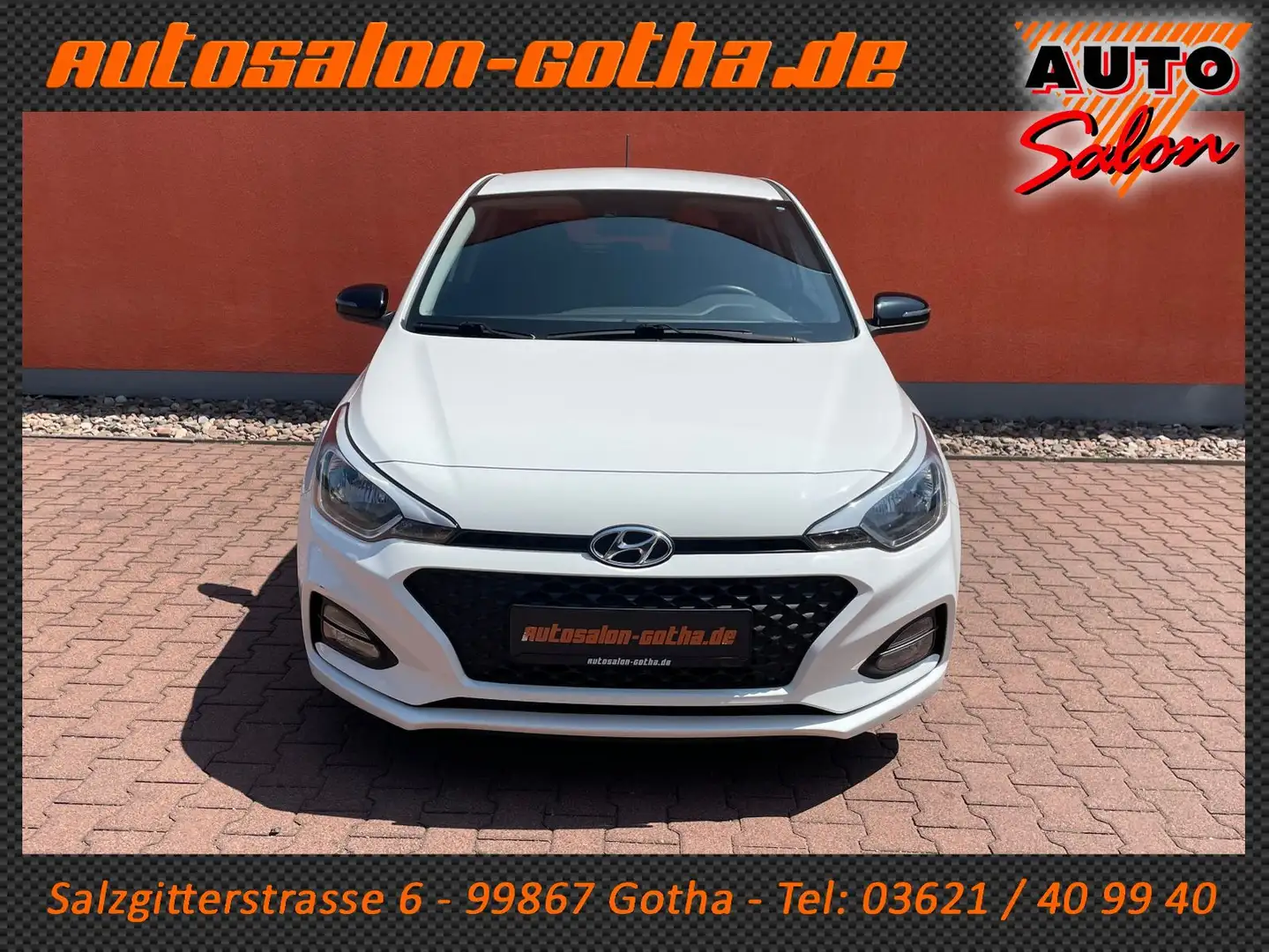 Hyundai i20 Advantage 1.Hand+APPS SHZ LenkradHZ Kamera Blanc - 2