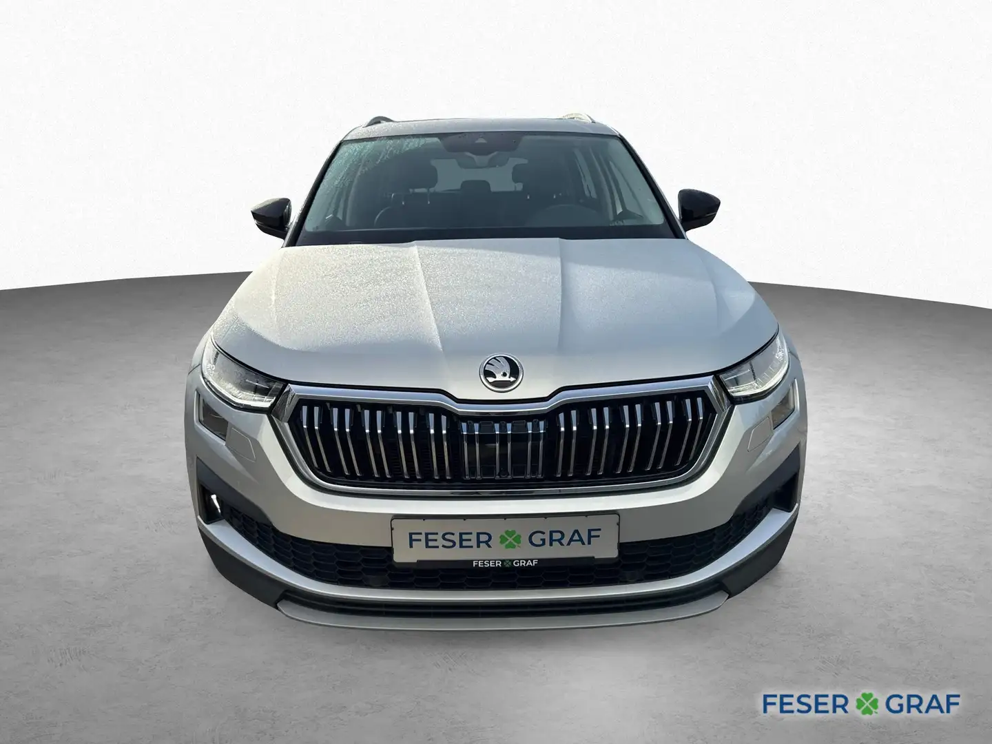 Skoda Kodiaq 2.0TSI 4x4PANO*STHZ*AHK*ACC*NAVI*uvm Silber - 2