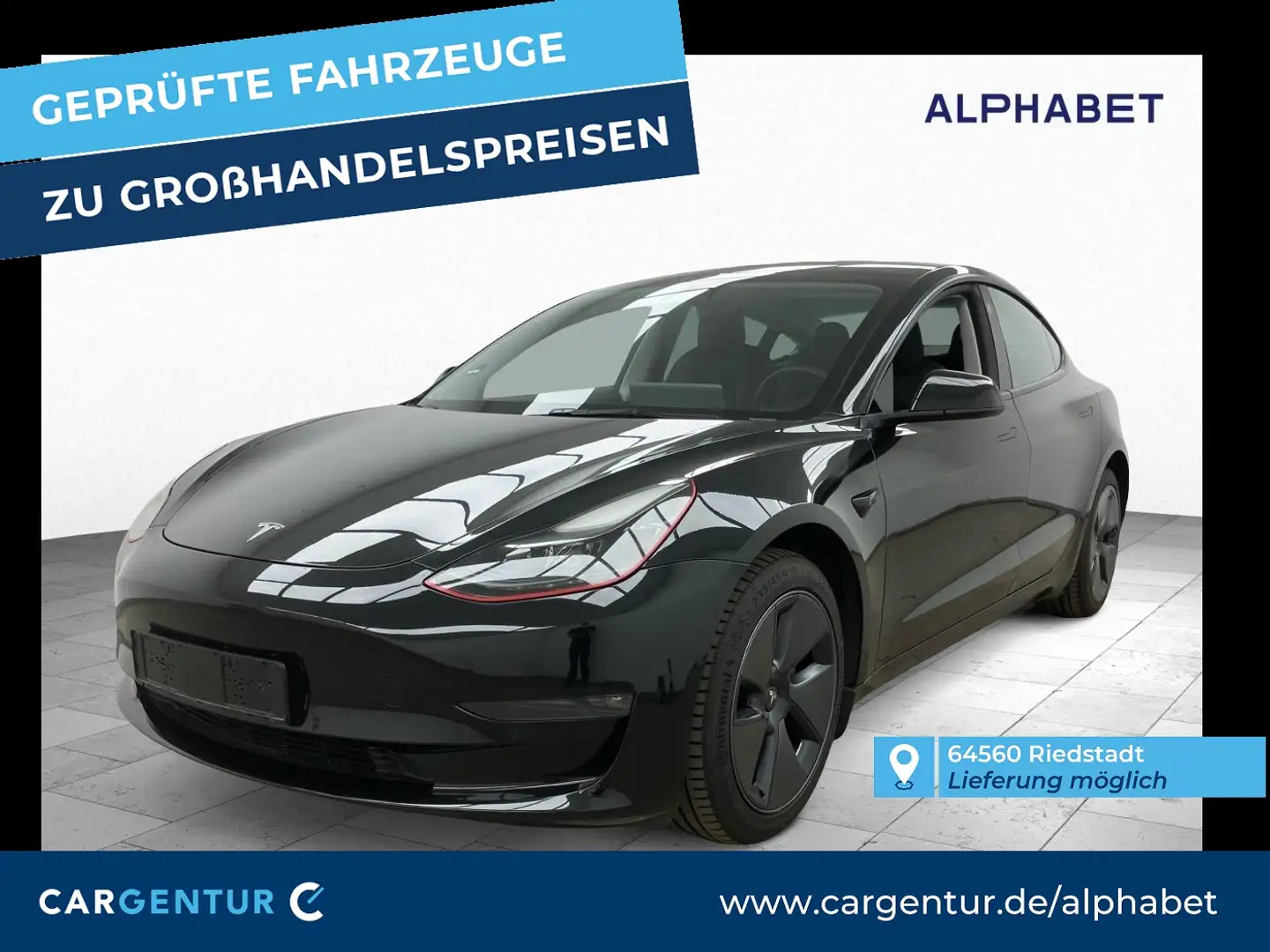 Tesla Model 3 Long Range AWD Dual Motor AUT Schwarz - 1