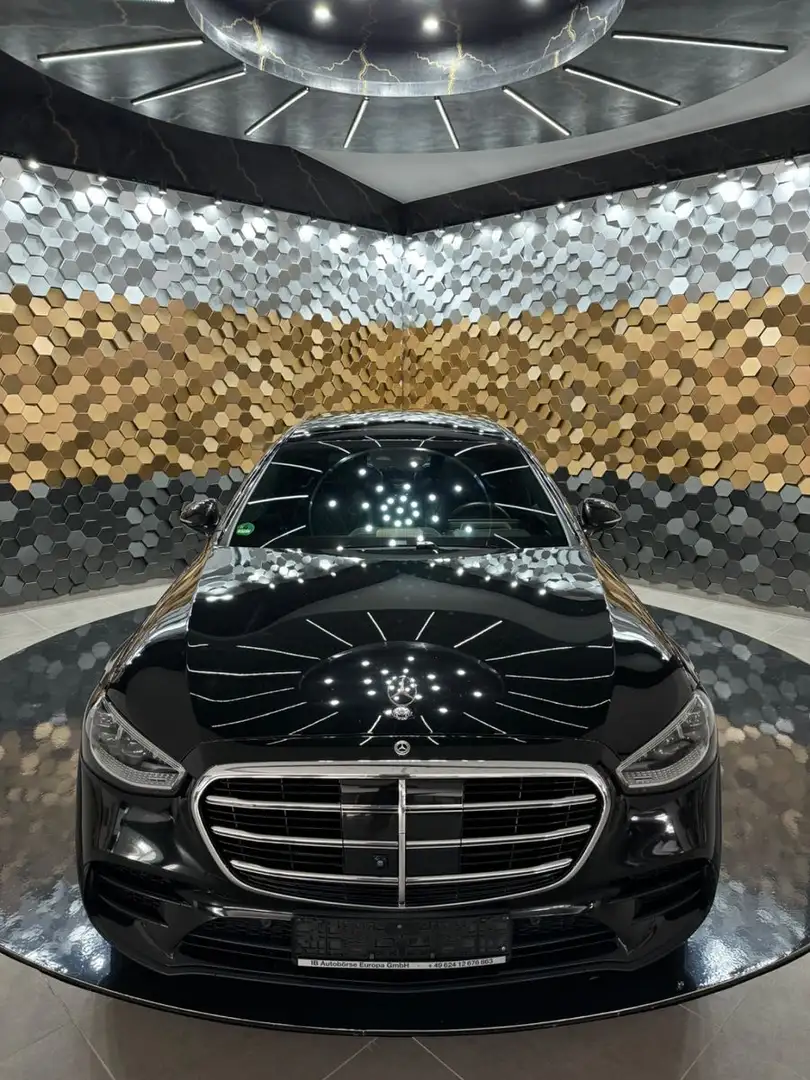 Mercedes-Benz S 580 4M Lang *V8*Tisch*4-Sitzer*4D Burmester Schwarz - 1