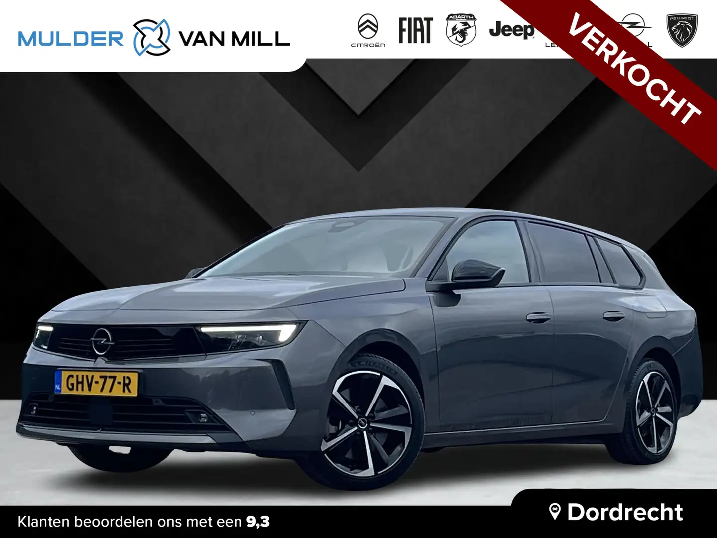 Opel Astra ST Business Edition 1.6 Turbo 180pk Hybrid e-EAT8 Gris - 1