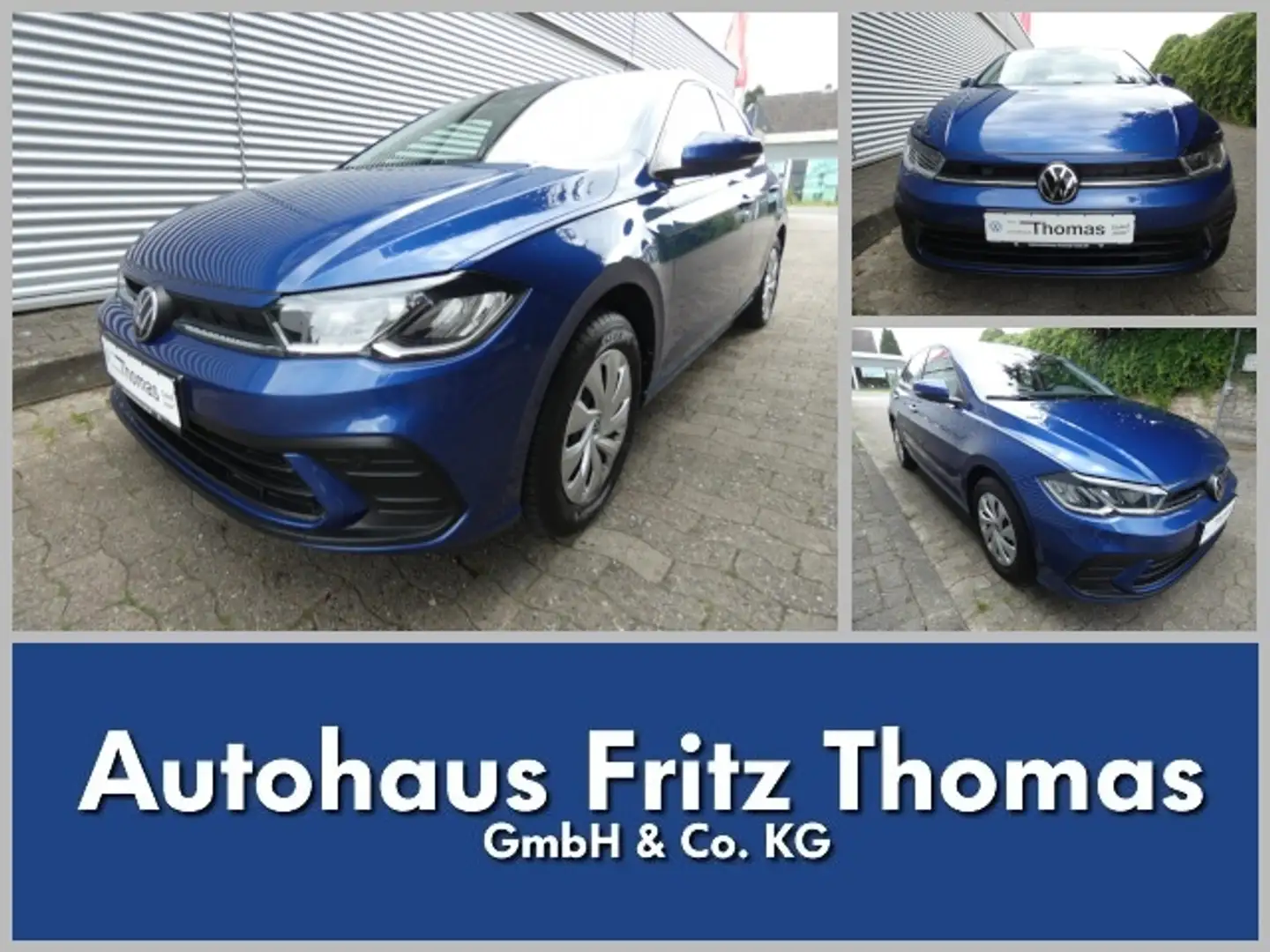 Volkswagen Polo 1.0 TSI DSG Life LED Navi SHZ PDC Klima Klima Bleu - 1
