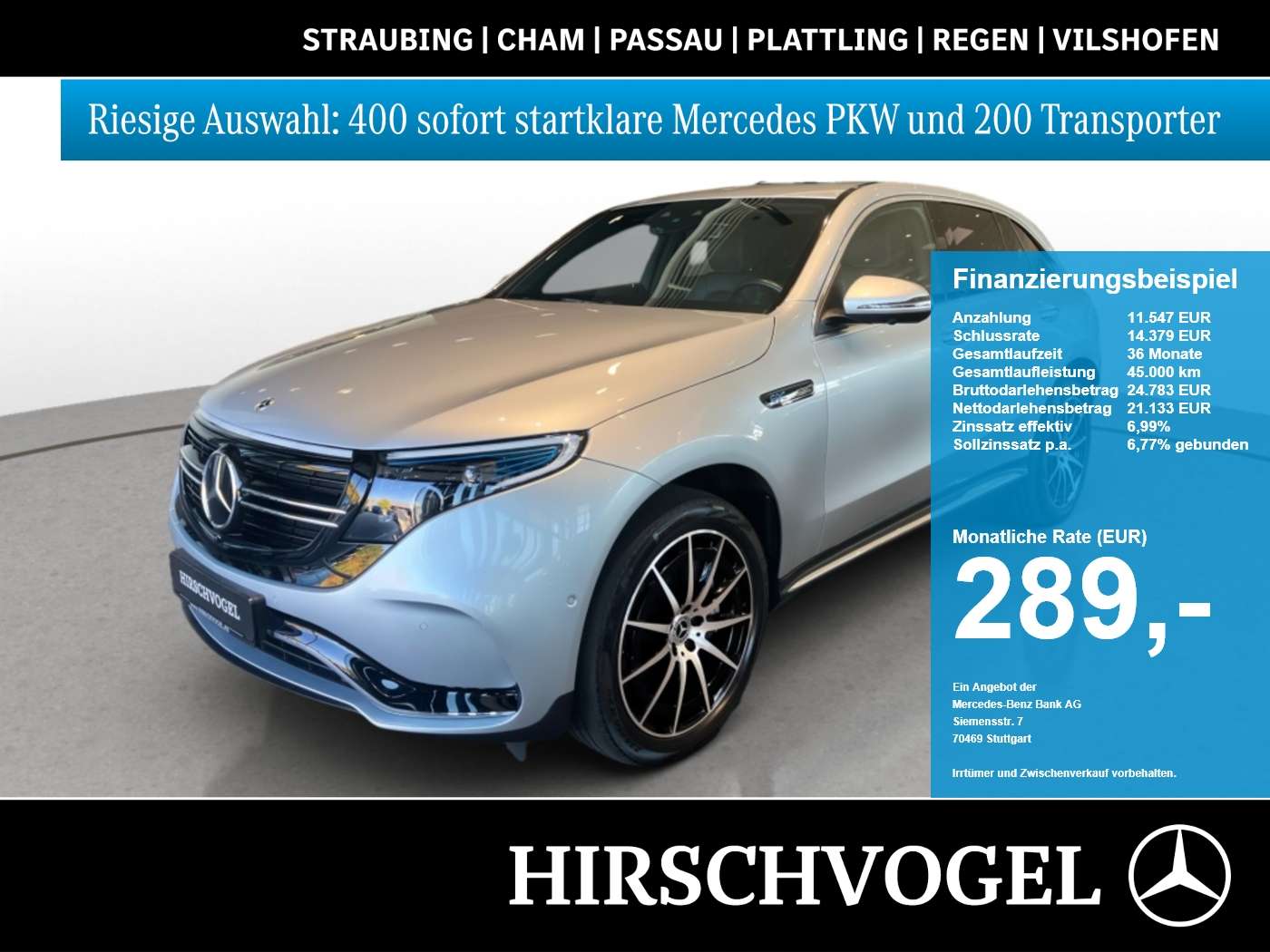 2022 Mercedes Benz EQC