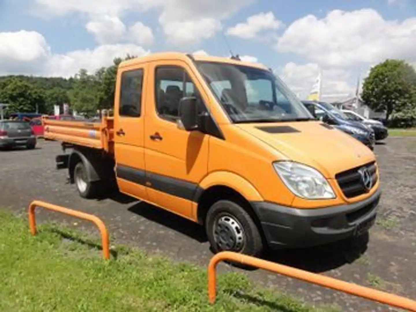 Mercedes-Benz Sprinter II Pritsche/DoKa 515 CDi 3 Seitenkipper Orange - 2