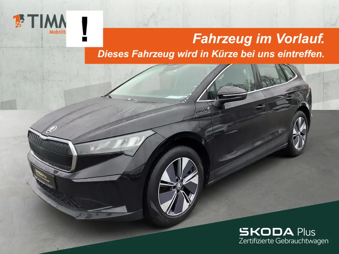 Skoda Enyaq iV 60 LOFT +WÄPU +LED +ACC +RKAM +19" +NAVI +SHZ Schwarz - 1
