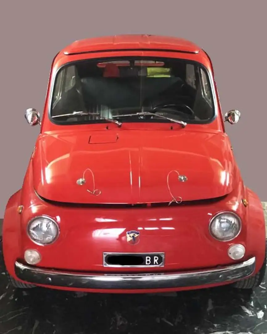 Fiat 500 Abarth F Piros - 1