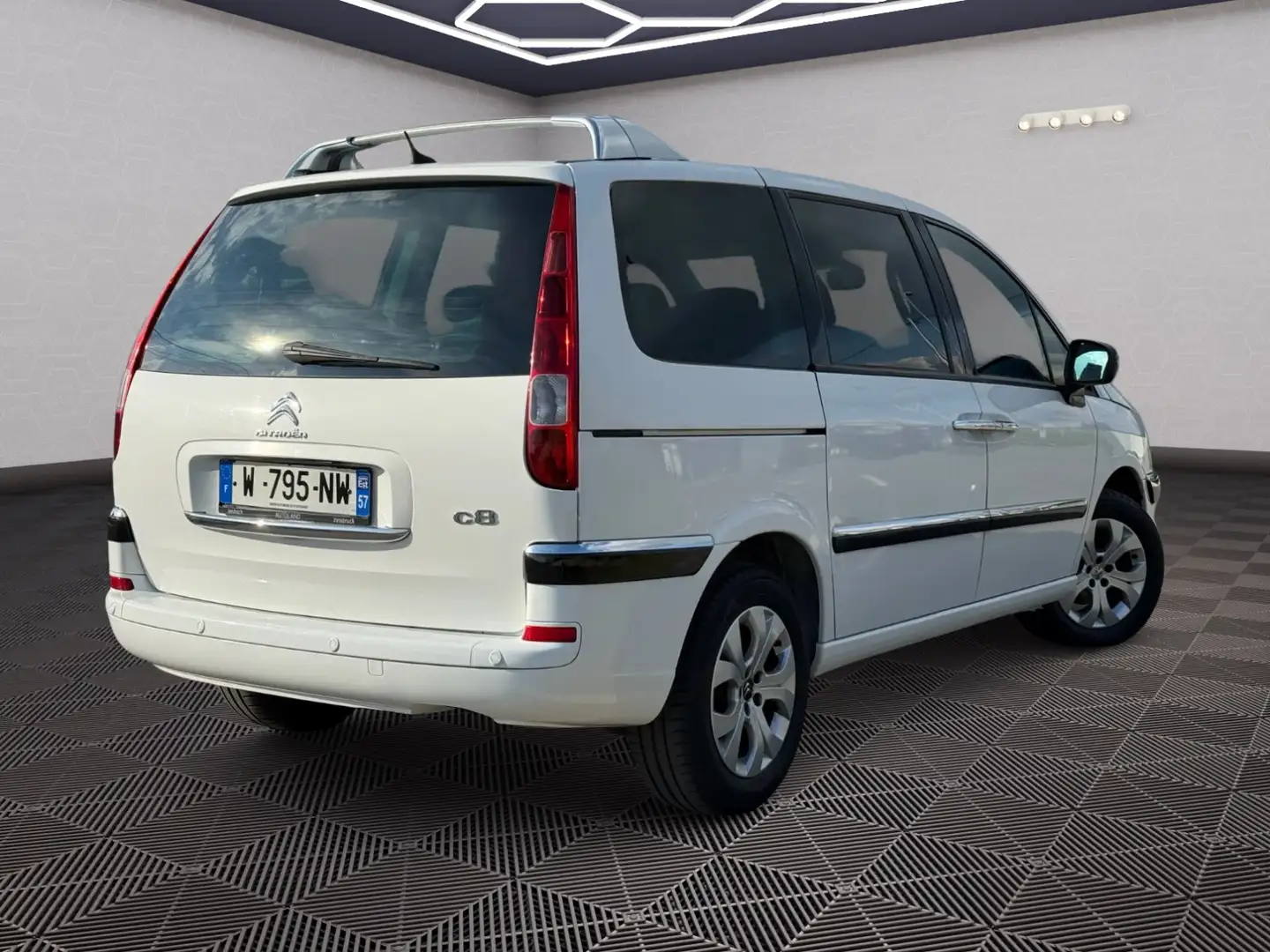 Citroen C8 Séduction Blanc - 2
