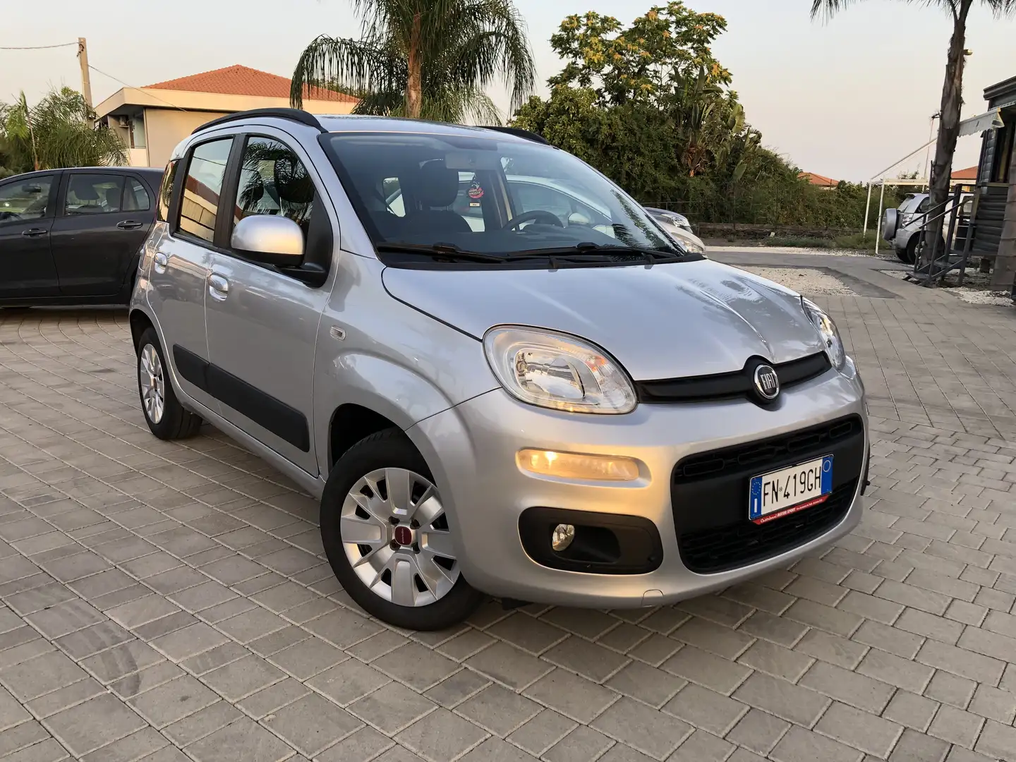 Fiat Panda 1.2 Lounge 69cv E6 Argento - 1