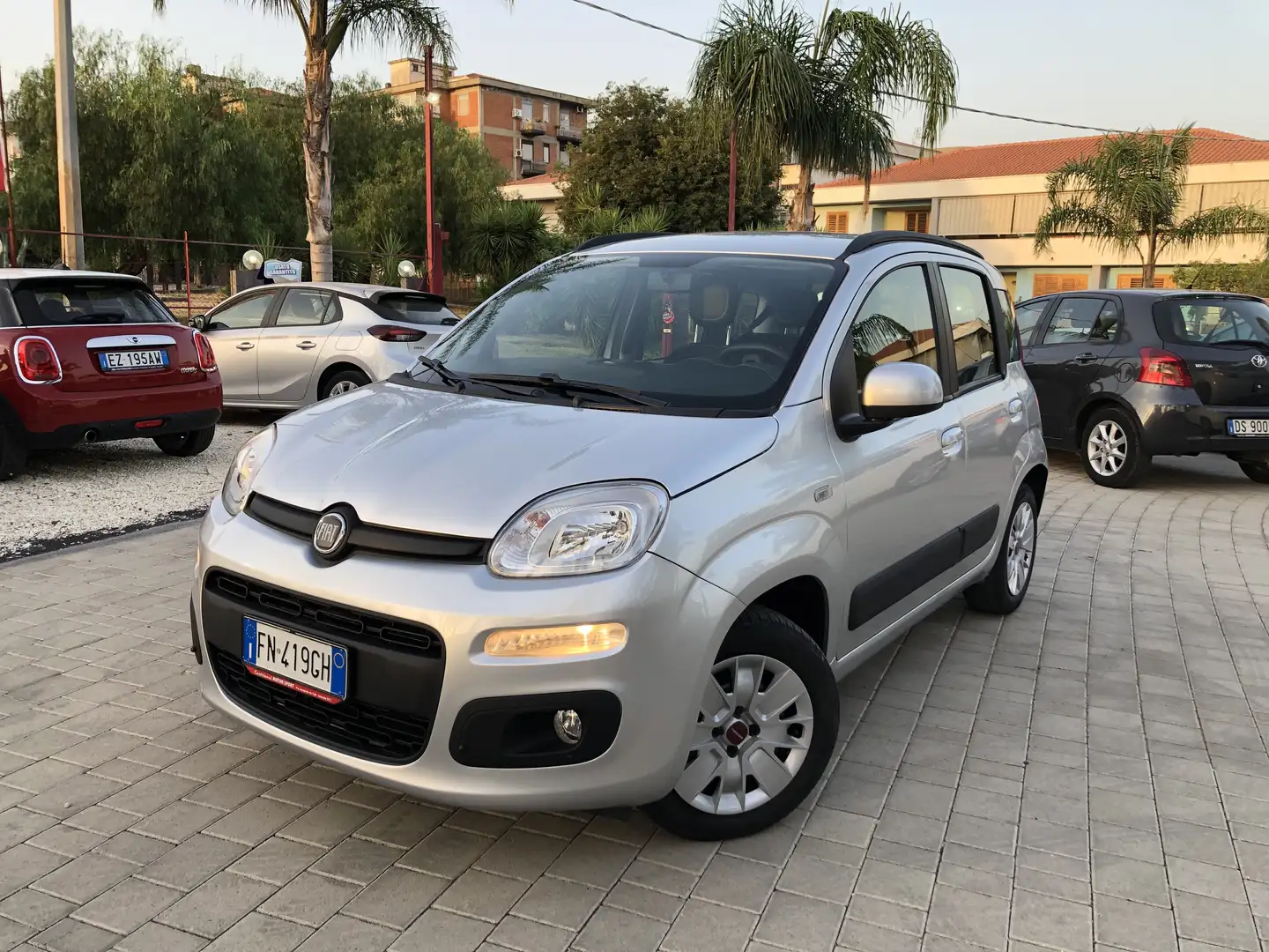 Fiat Panda 1.2 Lounge 69cv E6 Argento - 2